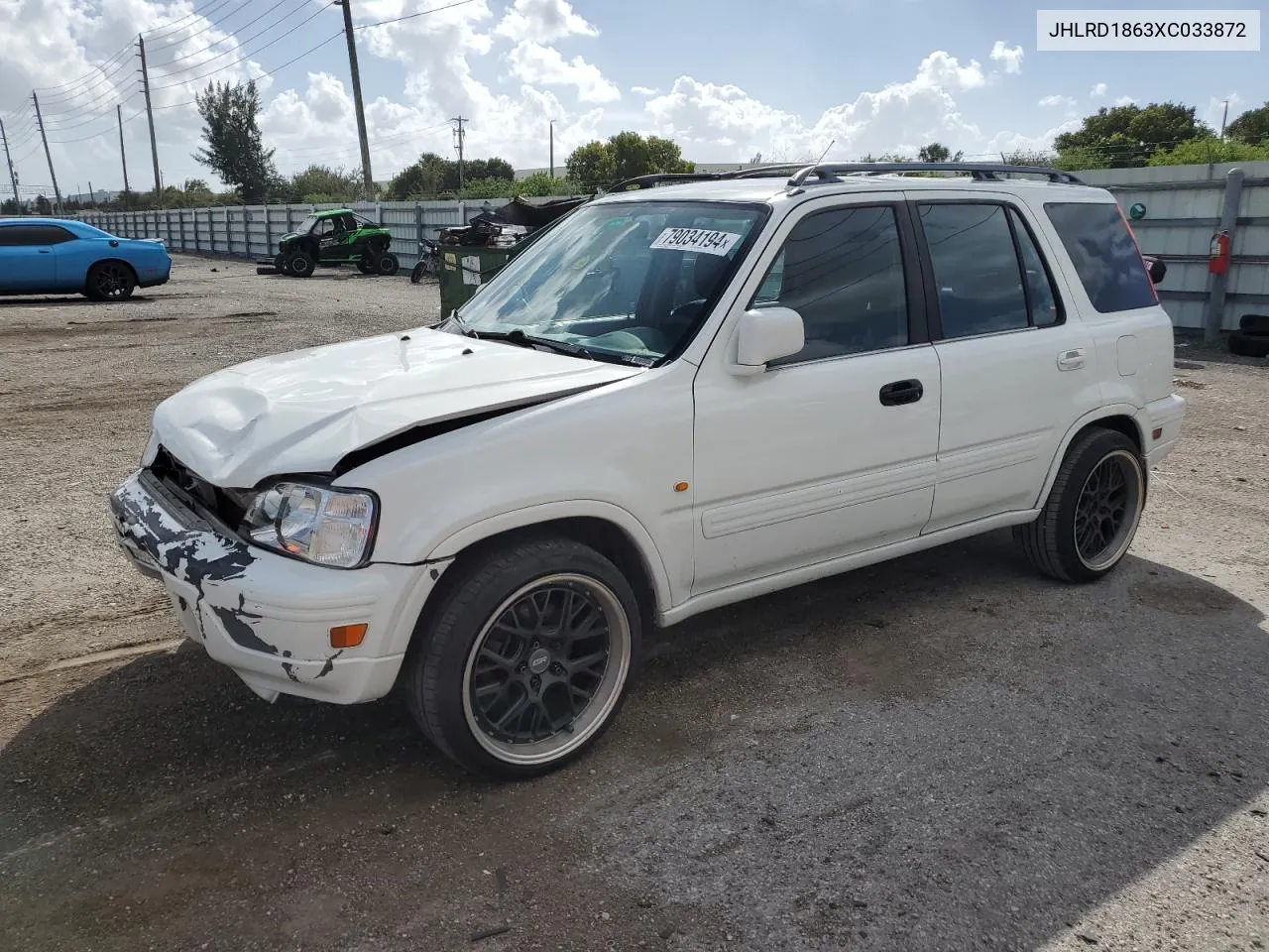 1999 Honda Cr-V Ex VIN: JHLRD1863XC033872 Lot: 79034194