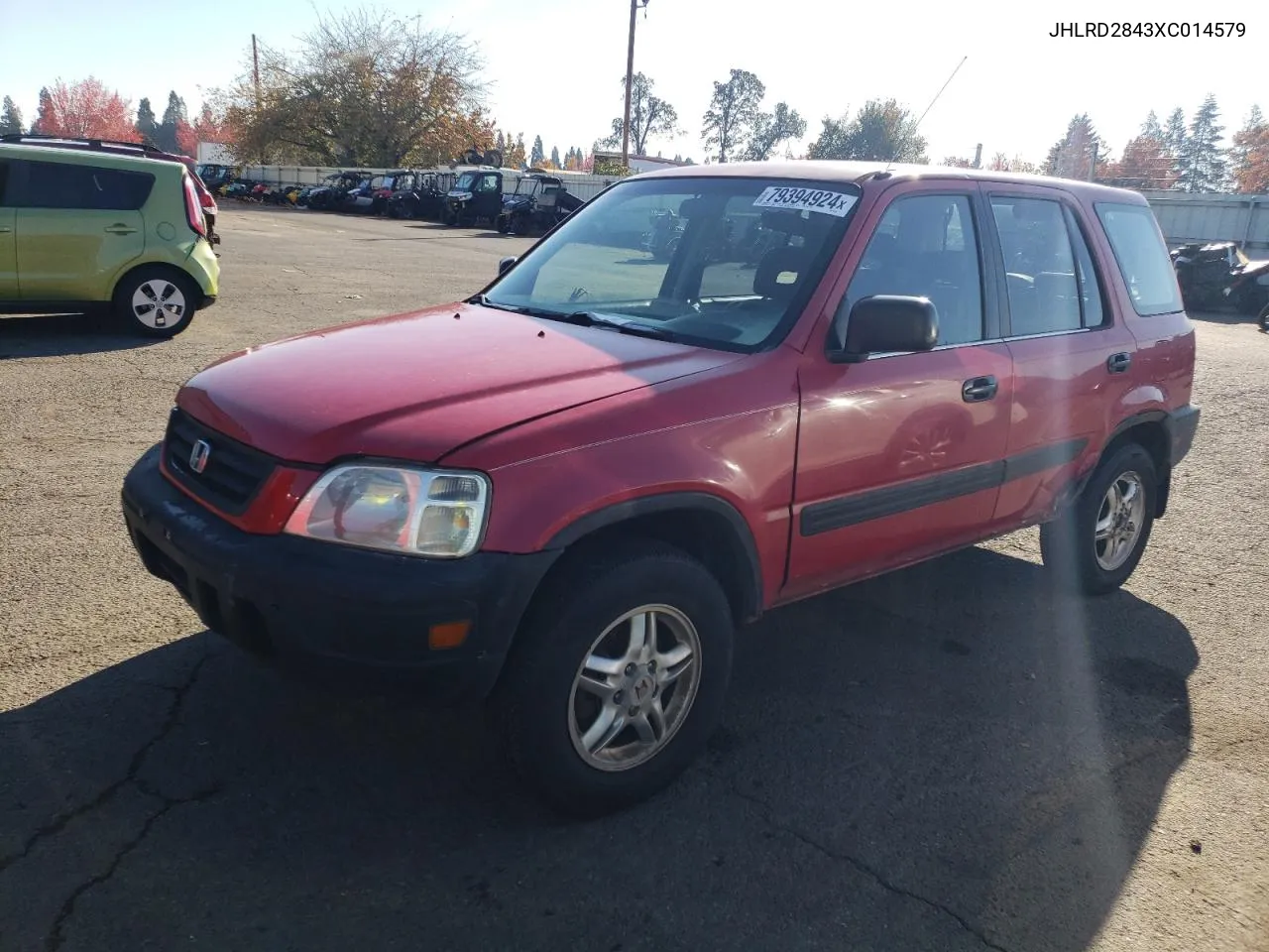 1999 Honda Cr-V Lx VIN: JHLRD2843XC014579 Lot: 79394924