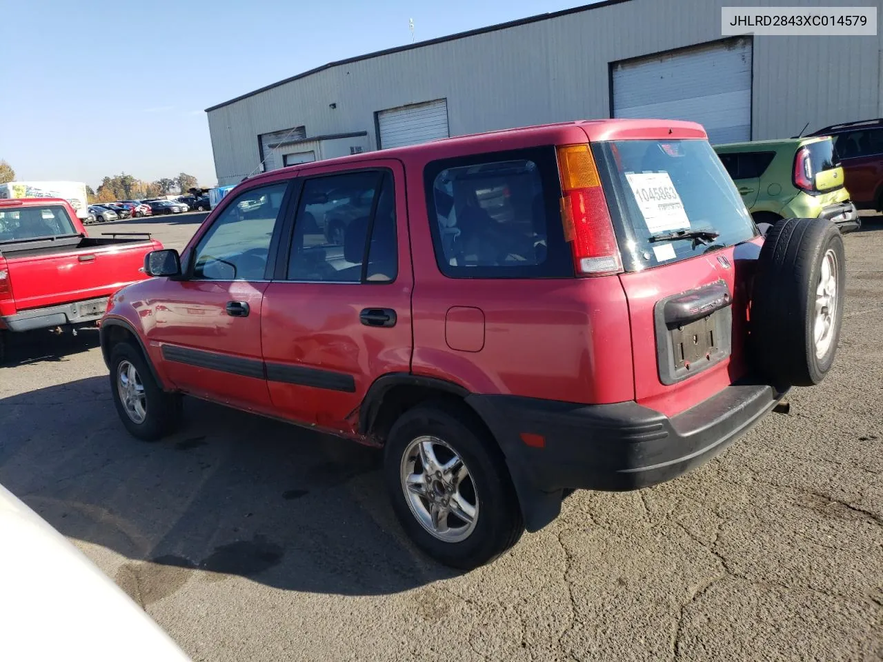 1999 Honda Cr-V Lx VIN: JHLRD2843XC014579 Lot: 79394924