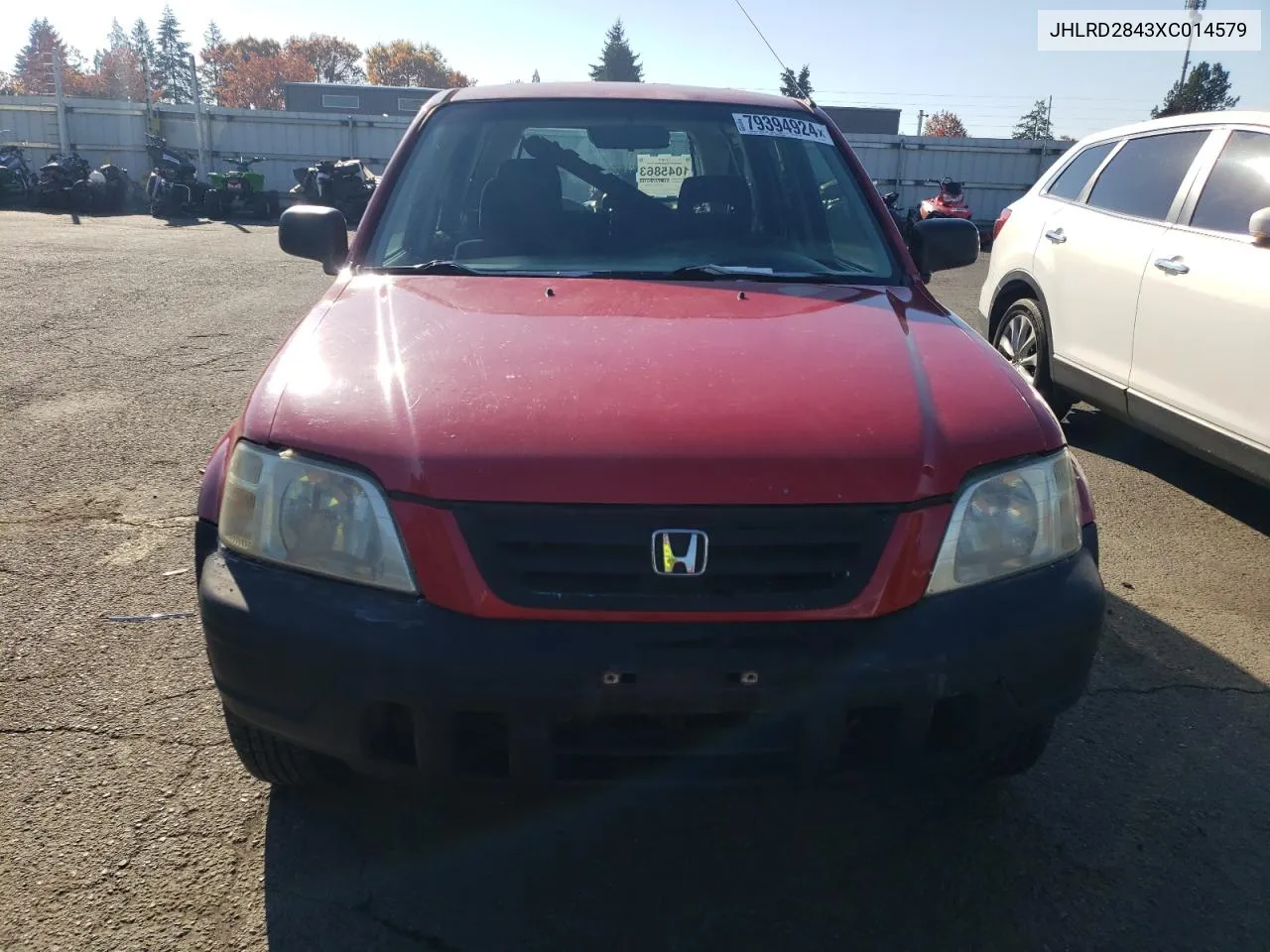 1999 Honda Cr-V Lx VIN: JHLRD2843XC014579 Lot: 79394924