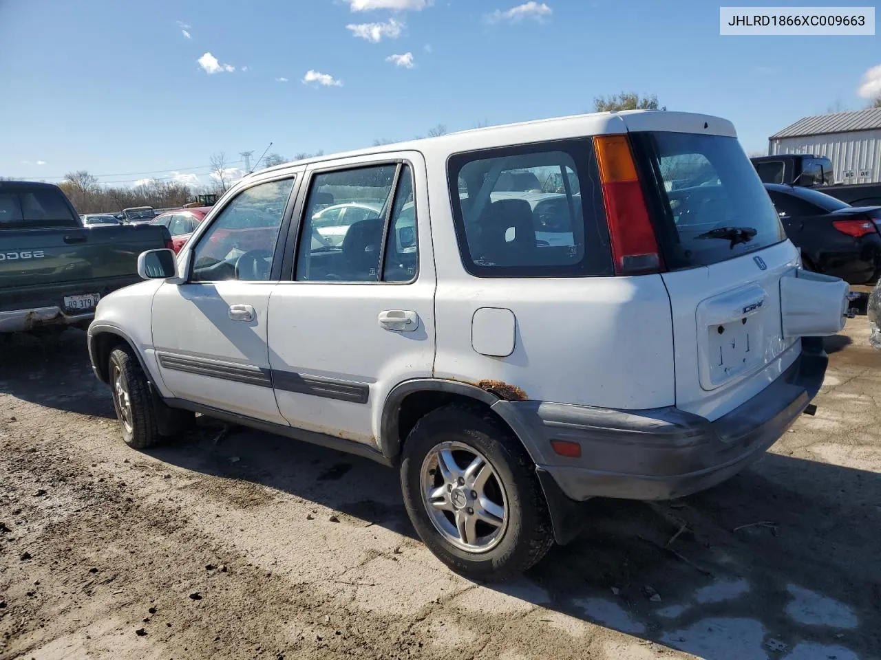 1999 Honda Cr-V Ex VIN: JHLRD1866XC009663 Lot: 81757184