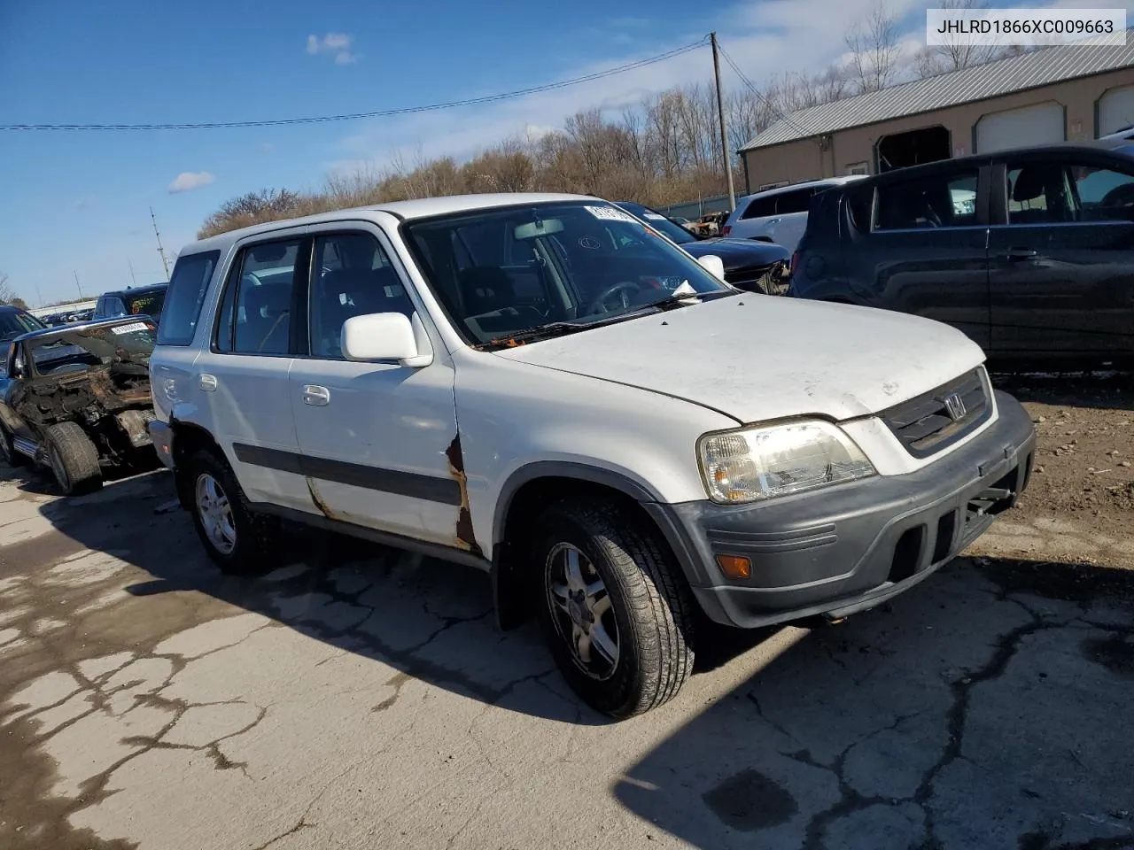 1999 Honda Cr-V Ex VIN: JHLRD1866XC009663 Lot: 81757184