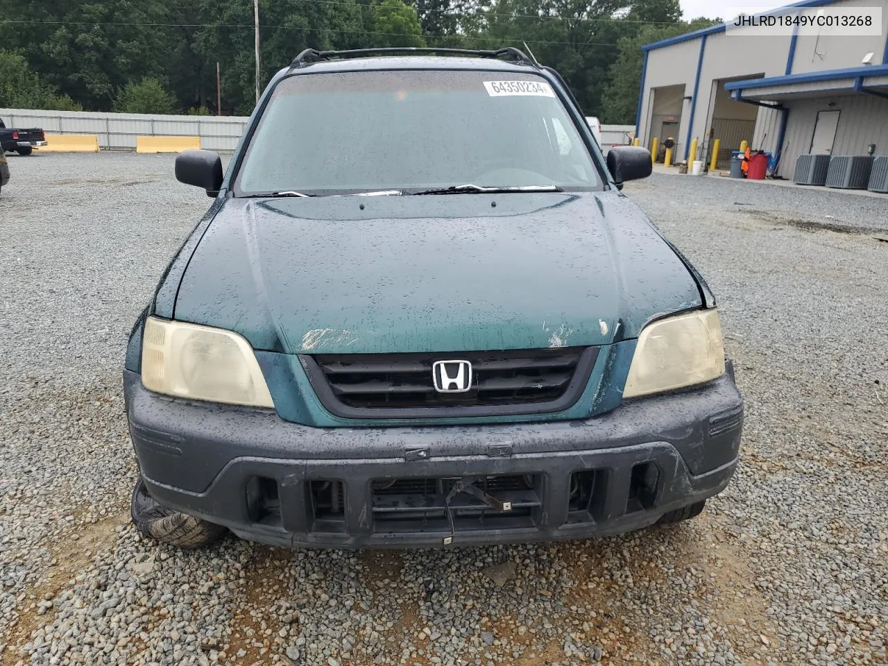 2000 Honda Cr-V Lx VIN: JHLRD1849YC013268 Lot: 64350234