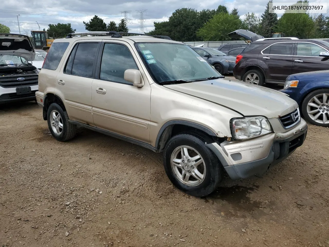 2000 Honda Cr-V Se VIN: JHLRD1876YC037697 Lot: 66611404