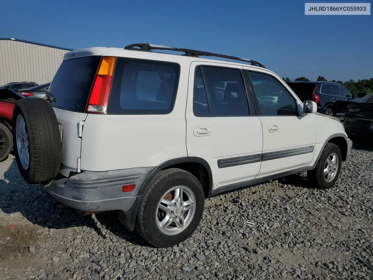 2000 Honda Cr-V Ex VIN: JHLRD1866YC055933 Lot: 67120524