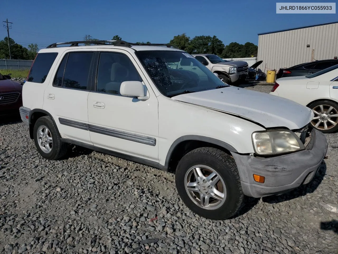 2000 Honda Cr-V Ex VIN: JHLRD1866YC055933 Lot: 67120524