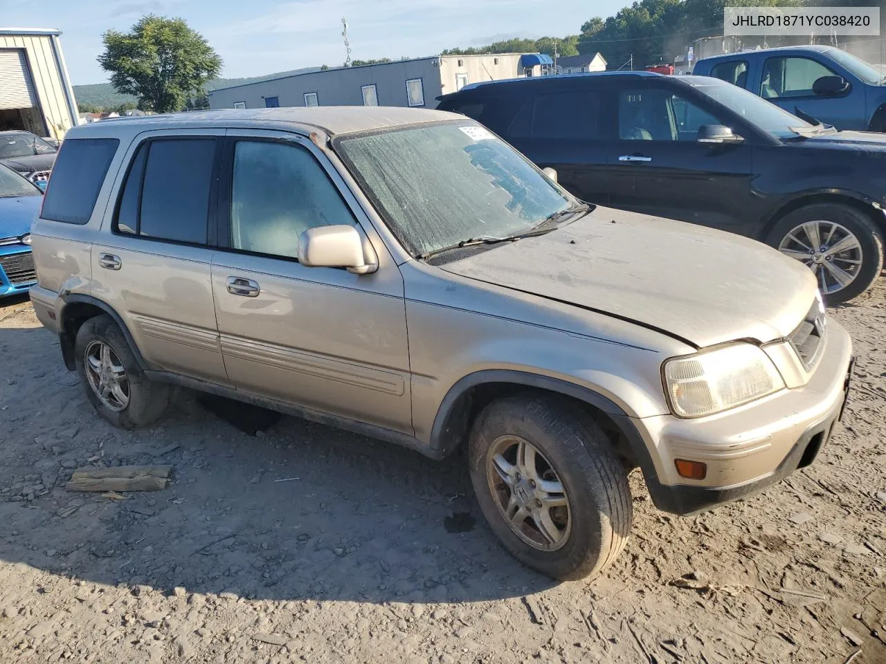 2000 Honda Cr-V Se VIN: JHLRD1871YC038420 Lot: 69101704