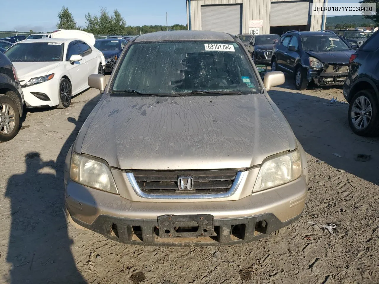 2000 Honda Cr-V Se VIN: JHLRD1871YC038420 Lot: 69101704