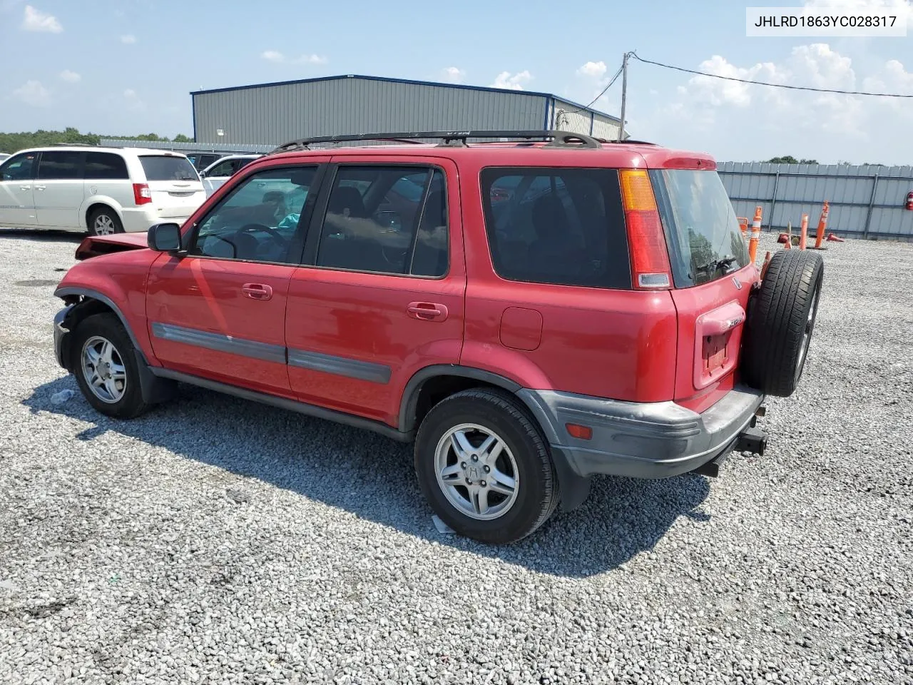 2000 Honda Cr-V Ex VIN: JHLRD1863YC028317 Lot: 69479084