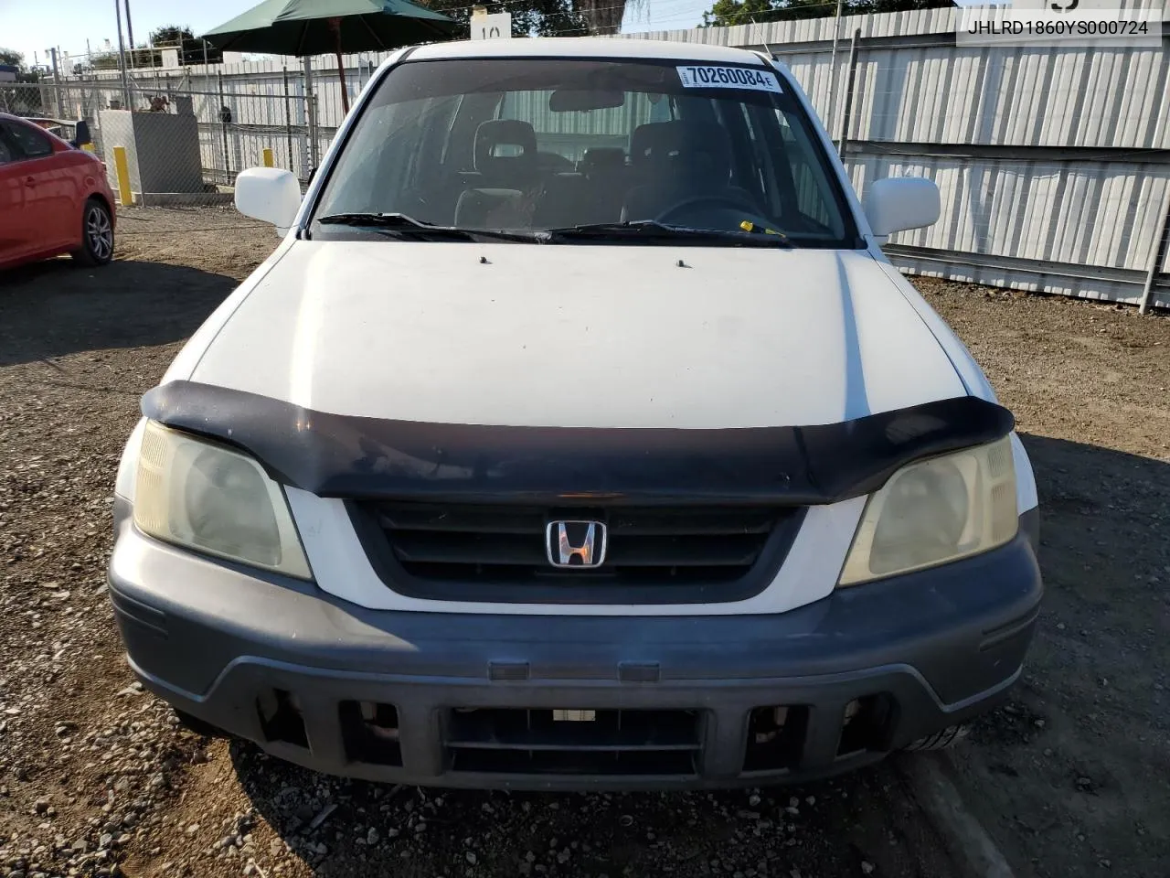 2000 Honda Cr-V Ex VIN: JHLRD1860YS000724 Lot: 70260084