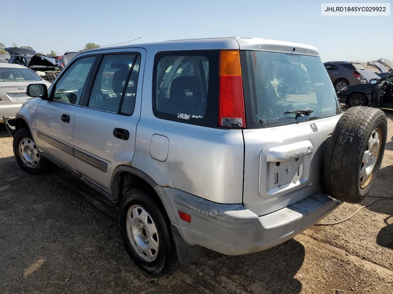 2000 Honda Cr-V Lx VIN: JHLRD1845YC029922 Lot: 70307804