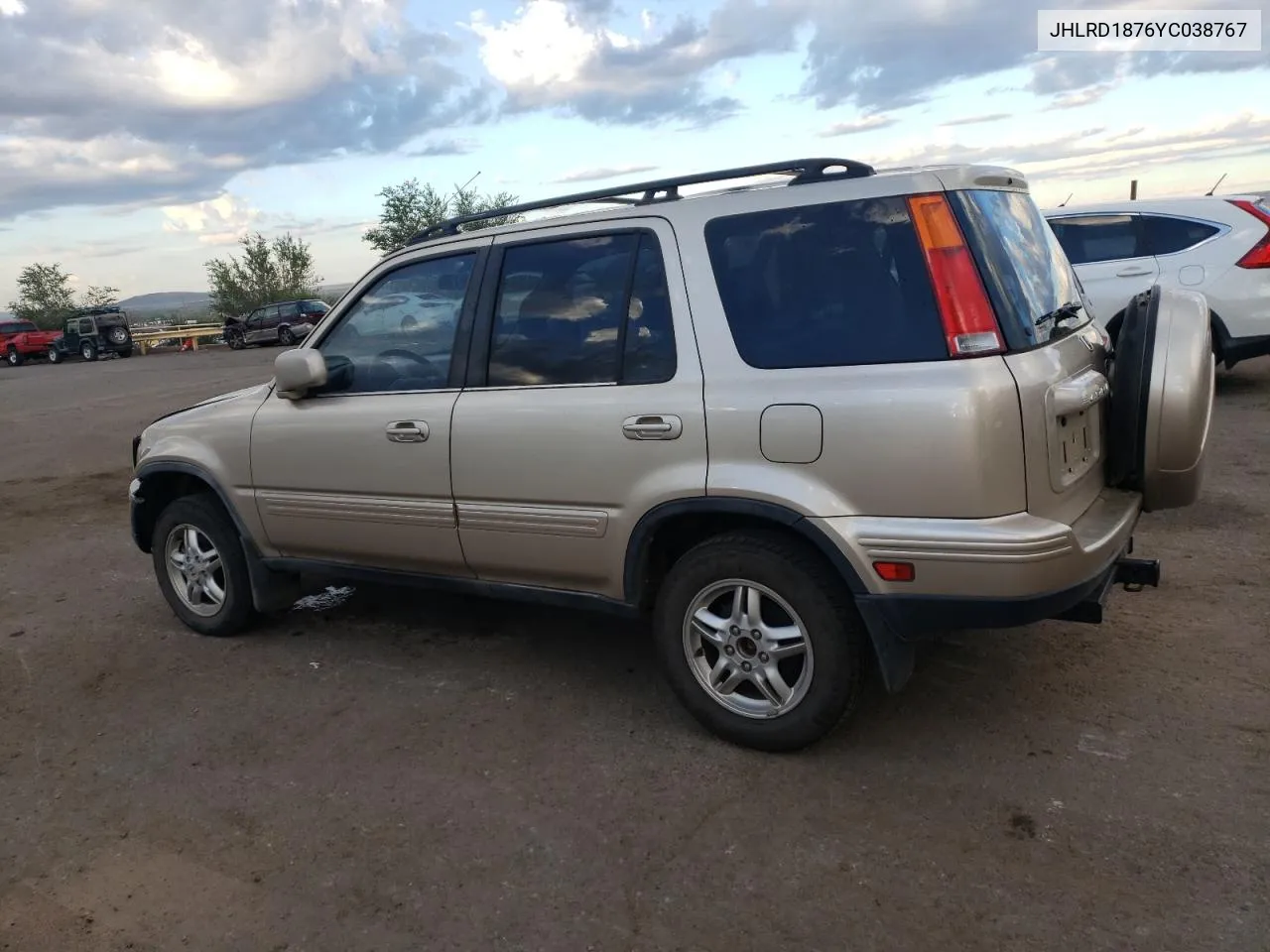 2000 Honda Cr-V Se VIN: JHLRD1876YC038767 Lot: 70855014