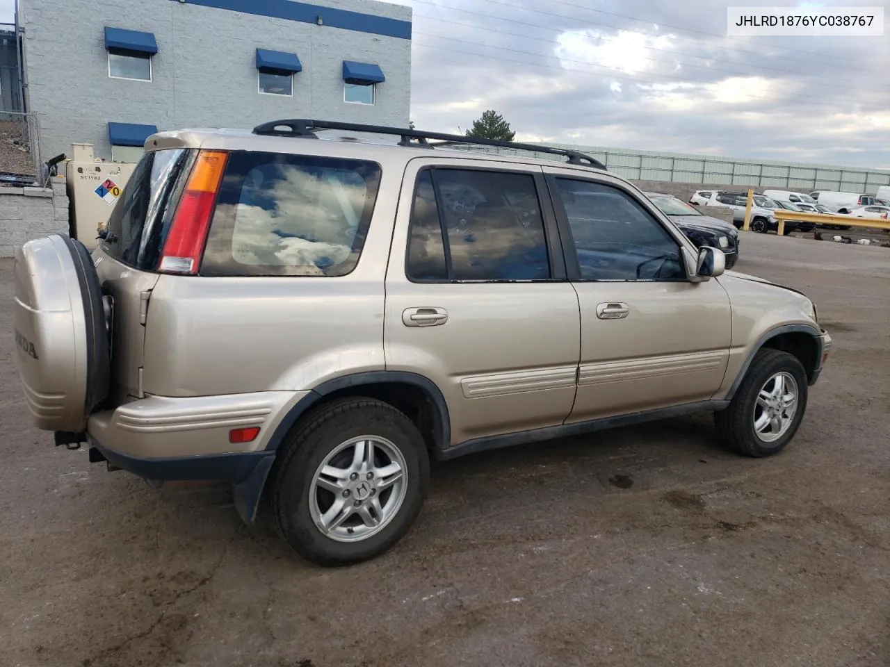 2000 Honda Cr-V Se VIN: JHLRD1876YC038767 Lot: 70855014