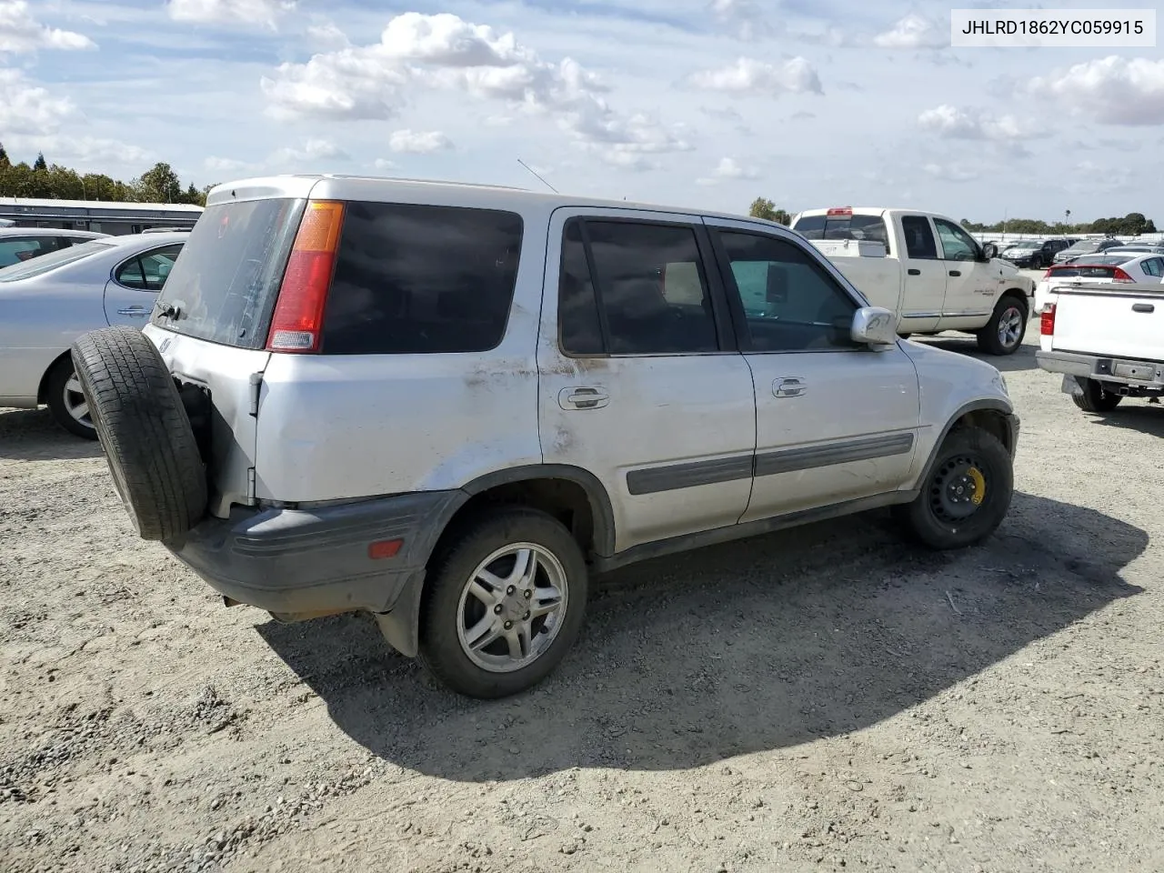 2000 Honda Cr-V Ex VIN: JHLRD1862YC059915 Lot: 71445454