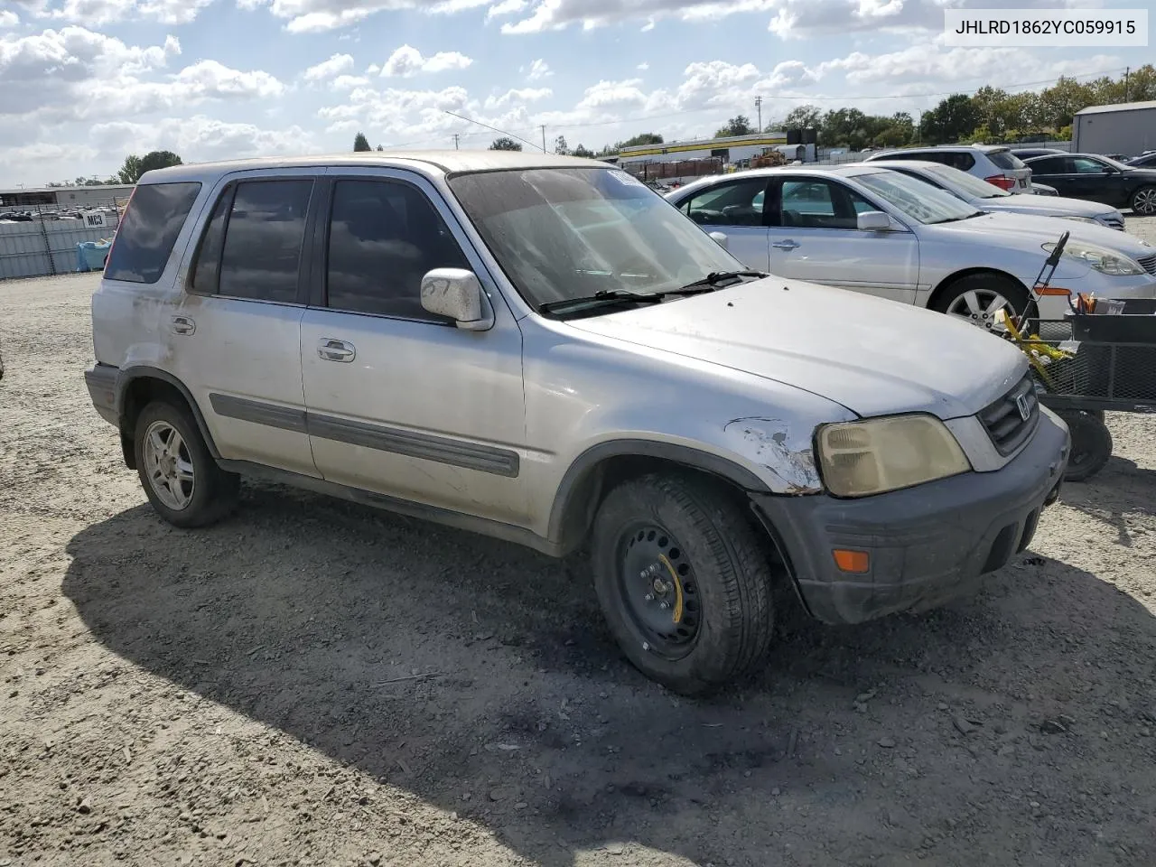 2000 Honda Cr-V Ex VIN: JHLRD1862YC059915 Lot: 71445454