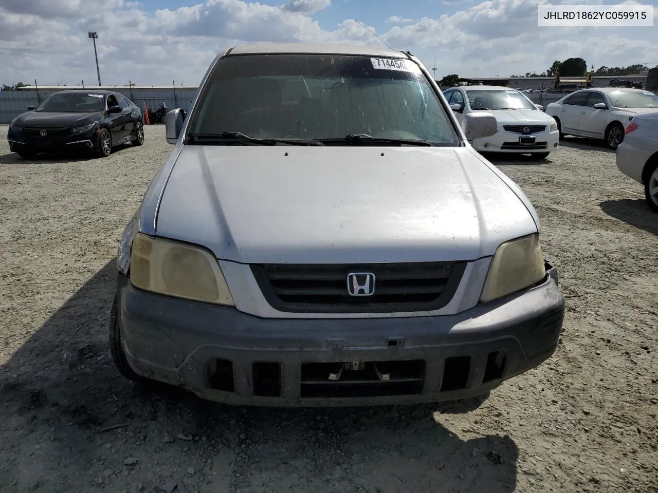 2000 Honda Cr-V Ex VIN: JHLRD1862YC059915 Lot: 71445454