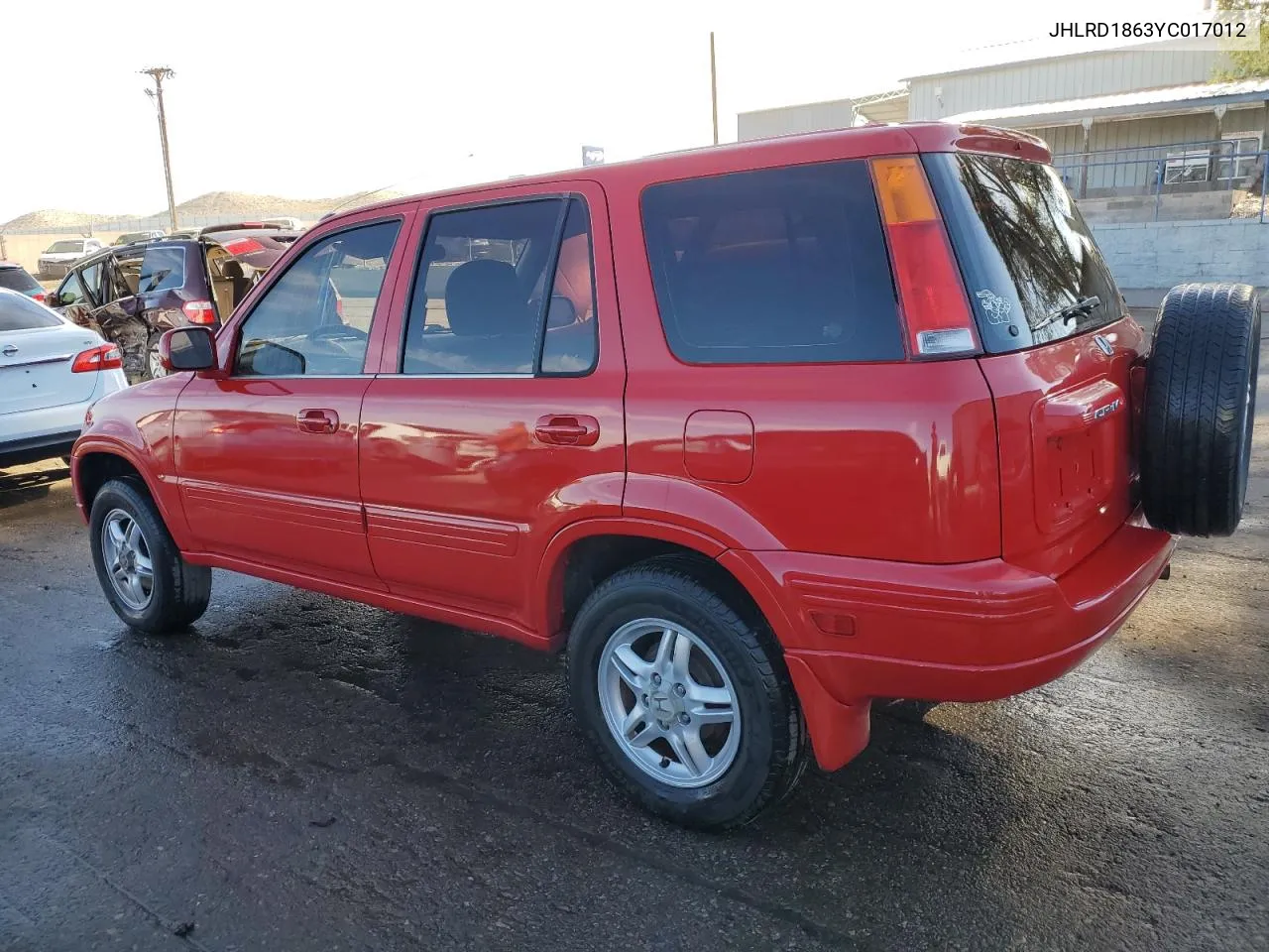 2000 Honda Cr-V Ex VIN: JHLRD1863YC017012 Lot: 71939484