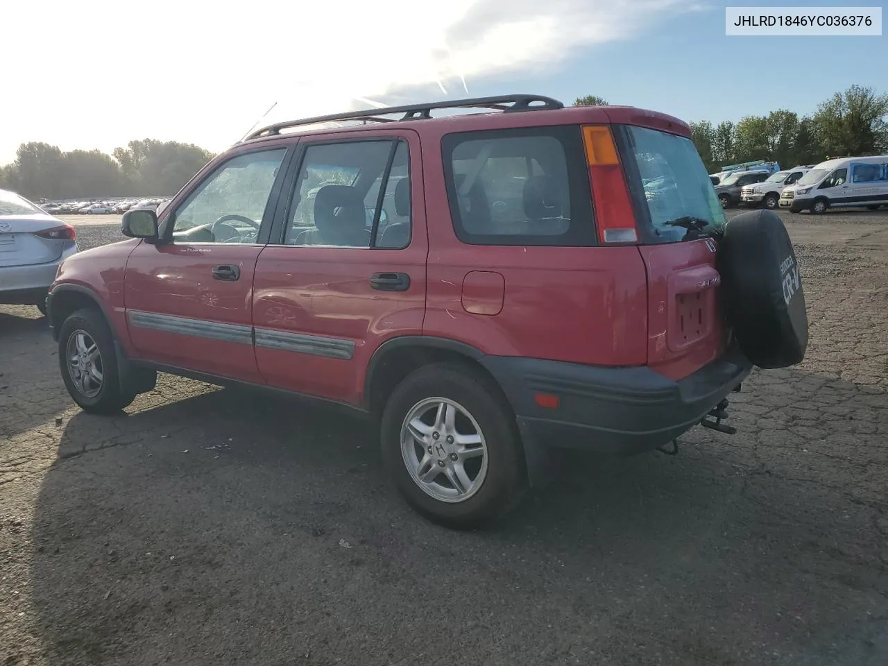 2000 Honda Cr-V Lx VIN: JHLRD1846YC036376 Lot: 74011674