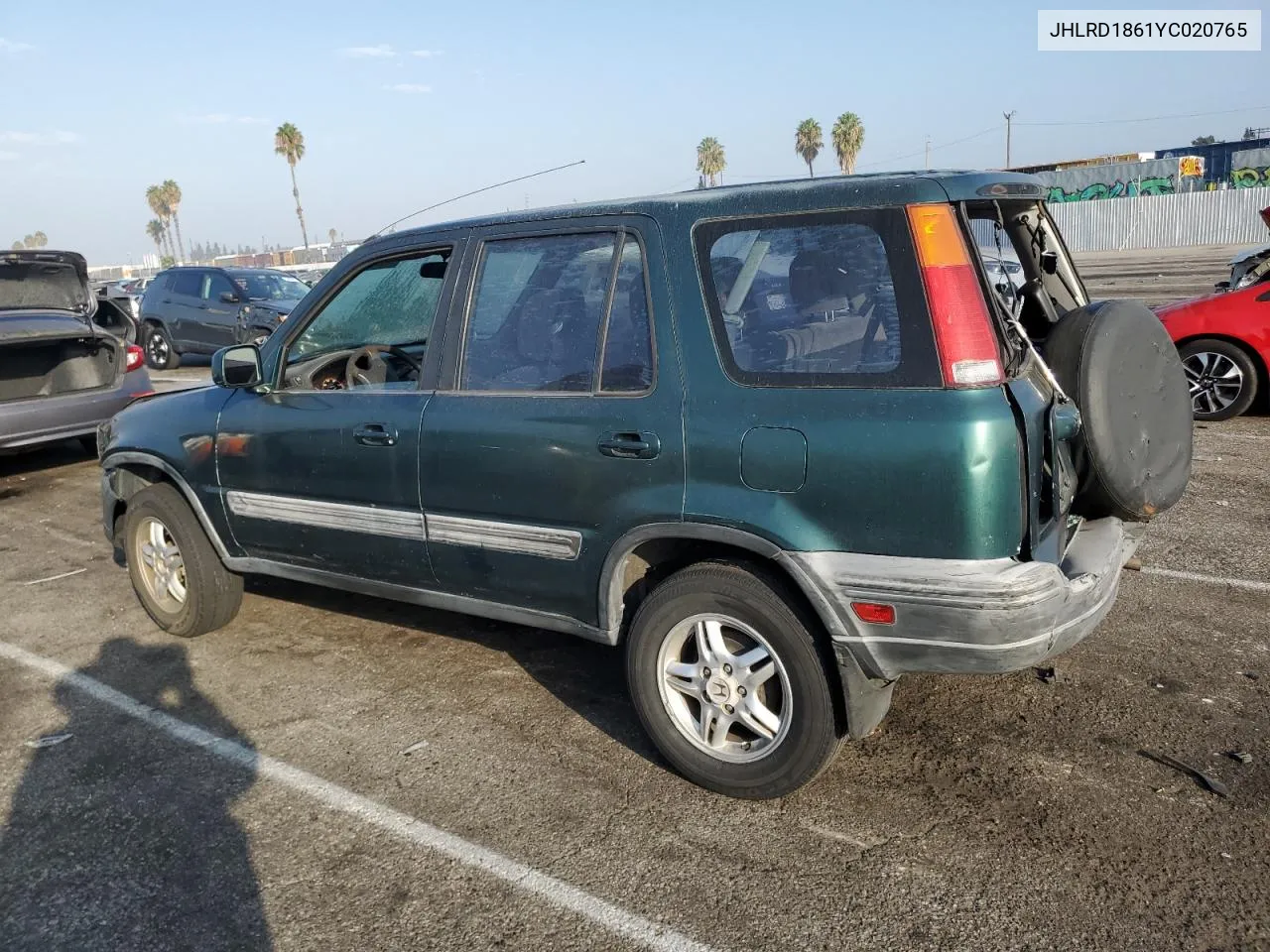 2000 Honda Cr-V Ex VIN: JHLRD1861YC020765 Lot: 74510874