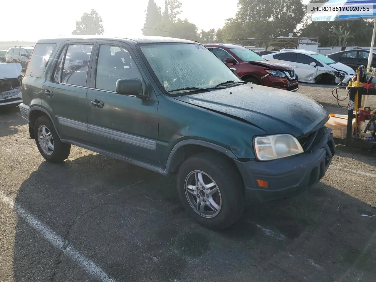 2000 Honda Cr-V Ex VIN: JHLRD1861YC020765 Lot: 74510874