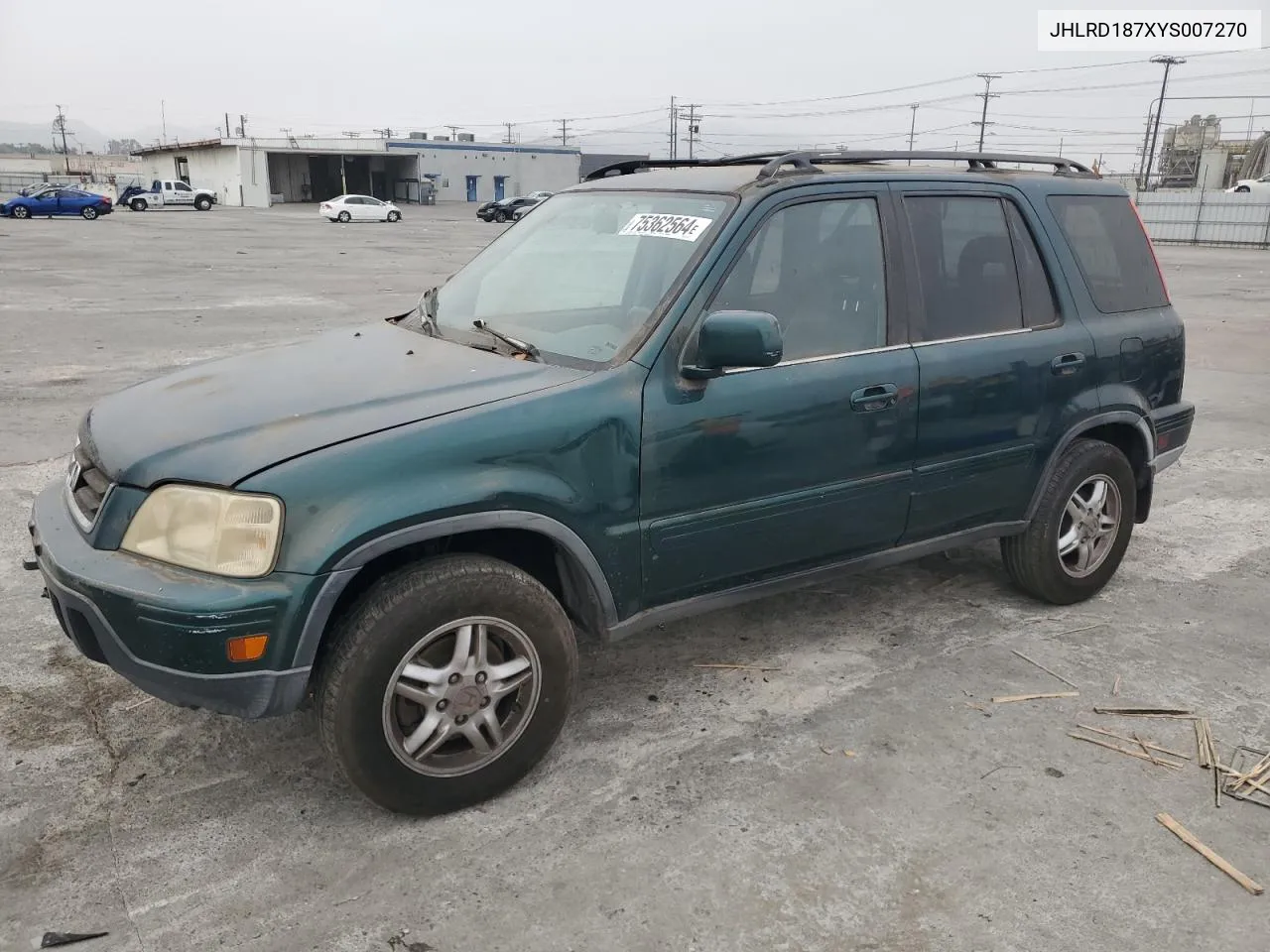 2000 Honda Cr-V Se VIN: JHLRD187XYS007270 Lot: 75362564