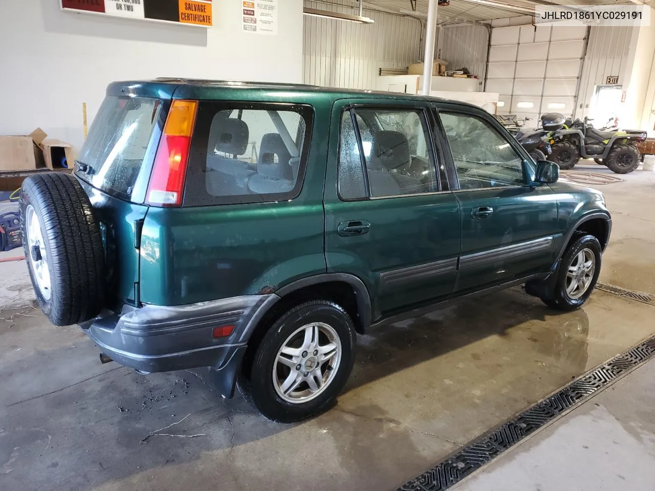 2000 Honda Cr-V Ex VIN: JHLRD1861YC029191 Lot: 75894204