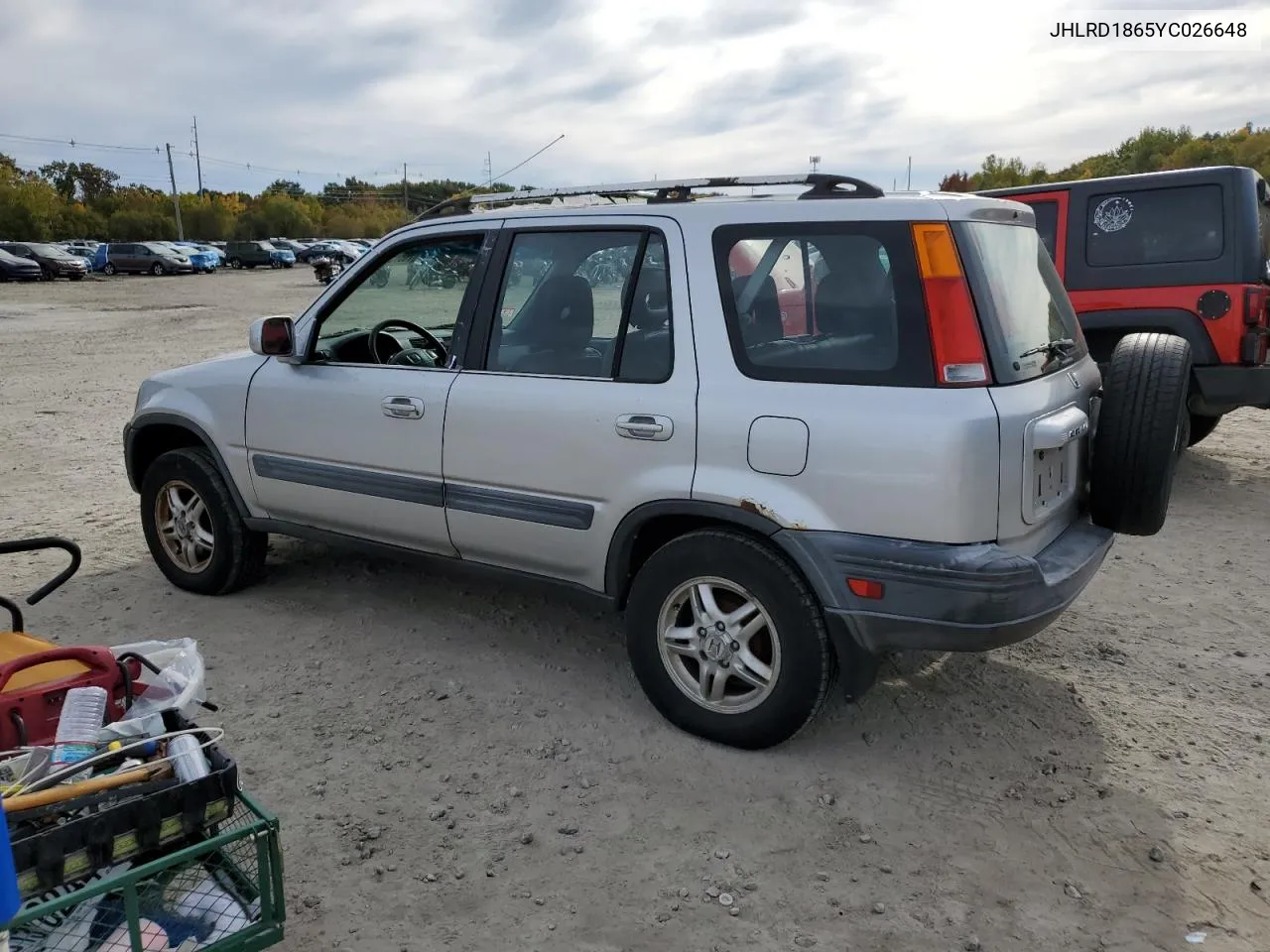 2000 Honda Cr-V Ex VIN: JHLRD1865YC026648 Lot: 76675804