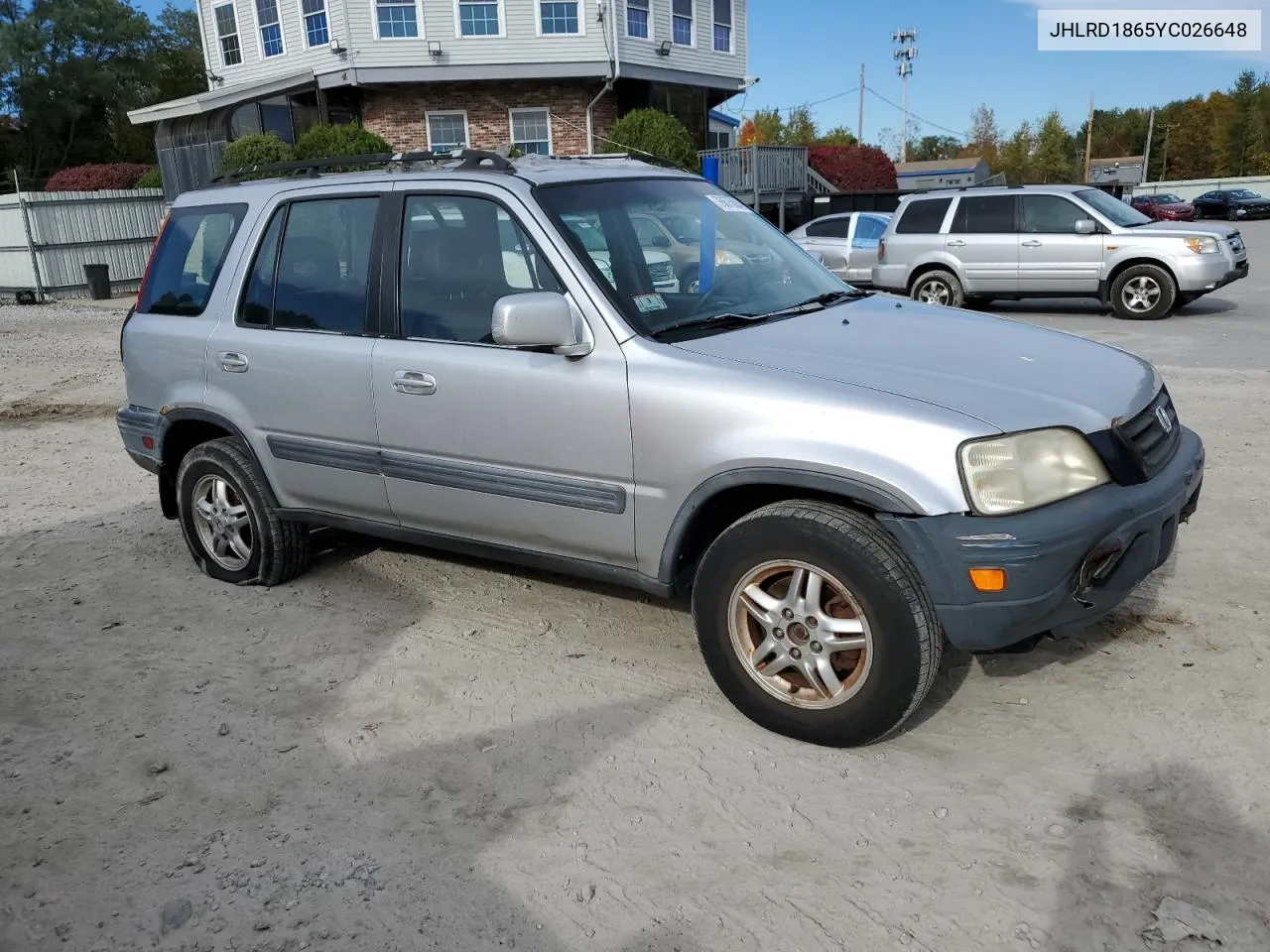 2000 Honda Cr-V Ex VIN: JHLRD1865YC026648 Lot: 76675804