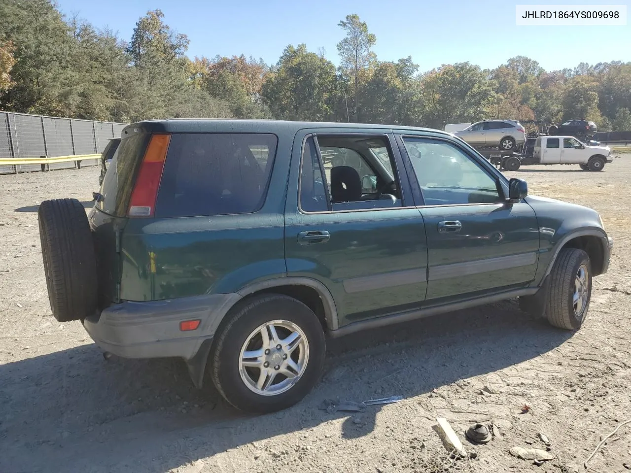 2000 Honda Cr-V Ex VIN: JHLRD1864YS009698 Lot: 77073244