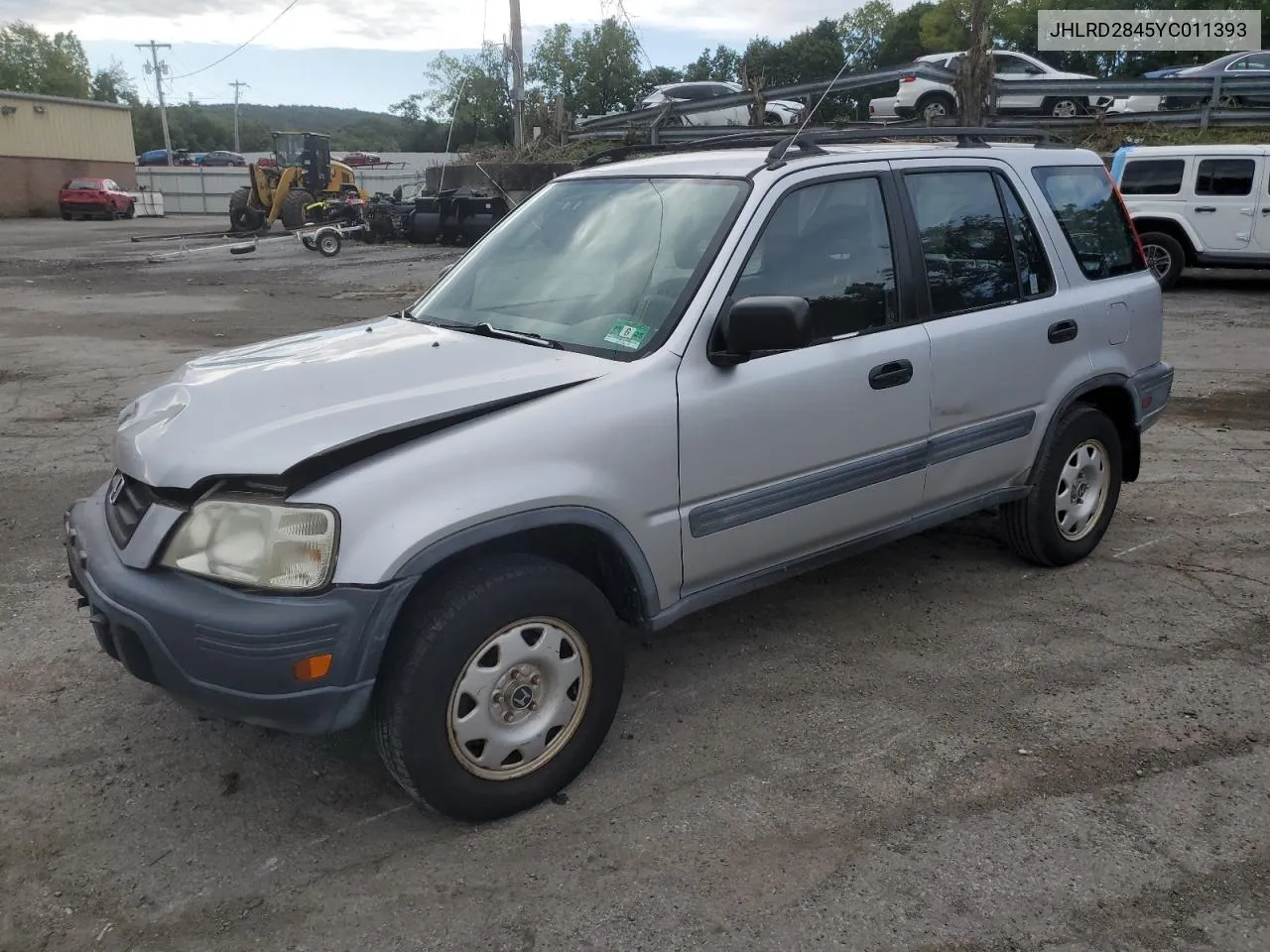 2000 Honda Cr-V Lx VIN: JHLRD2845YC011393 Lot: 77203244