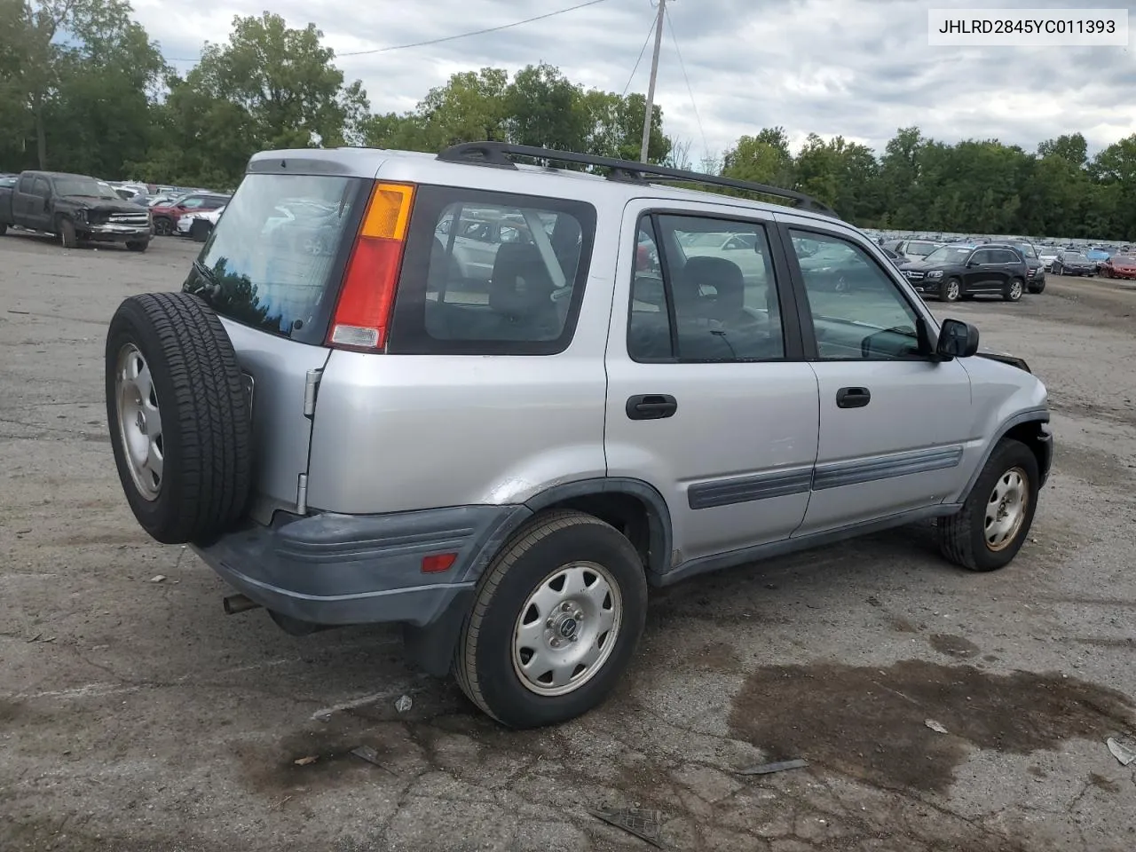 2000 Honda Cr-V Lx VIN: JHLRD2845YC011393 Lot: 77203244