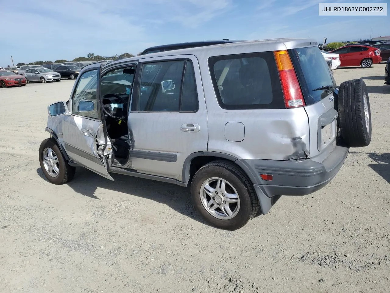 2000 Honda Cr-V Ex VIN: JHLRD1863YC002722 Lot: 77416684