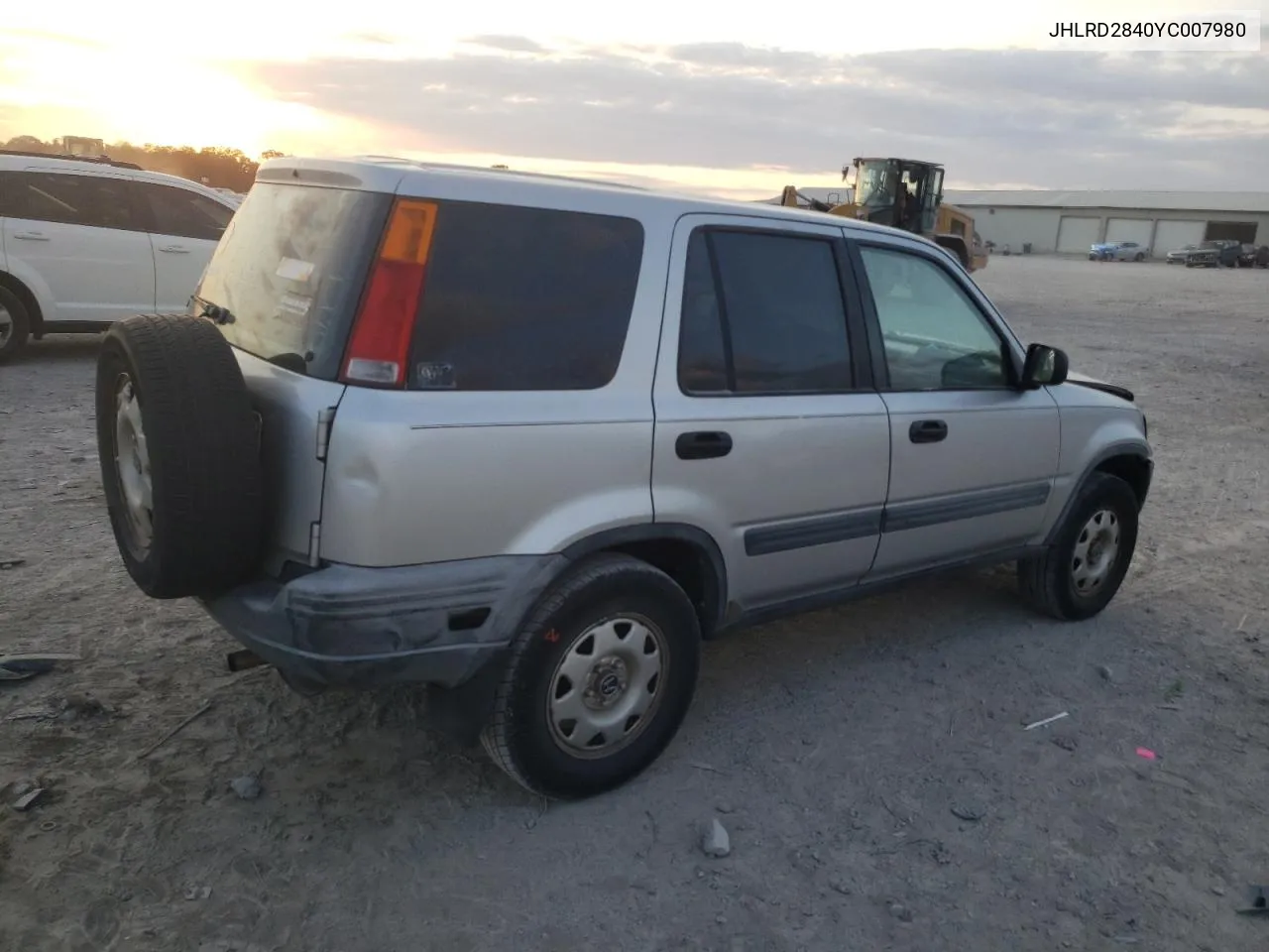 2000 Honda Cr-V Lx VIN: JHLRD2840YC007980 Lot: 78920974