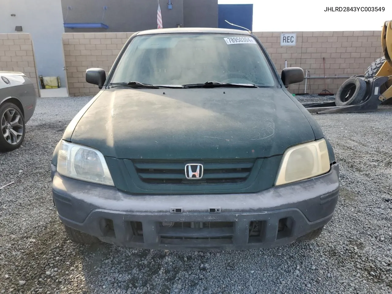 2000 Honda Cr-V Lx VIN: JHLRD2843YC003549 Lot: 78950304