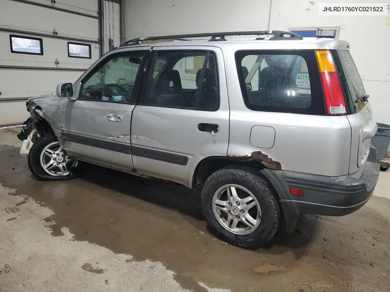 2000 Honda Cr-V Ex VIN: JHLRD1760YC021522 Lot: 79297214