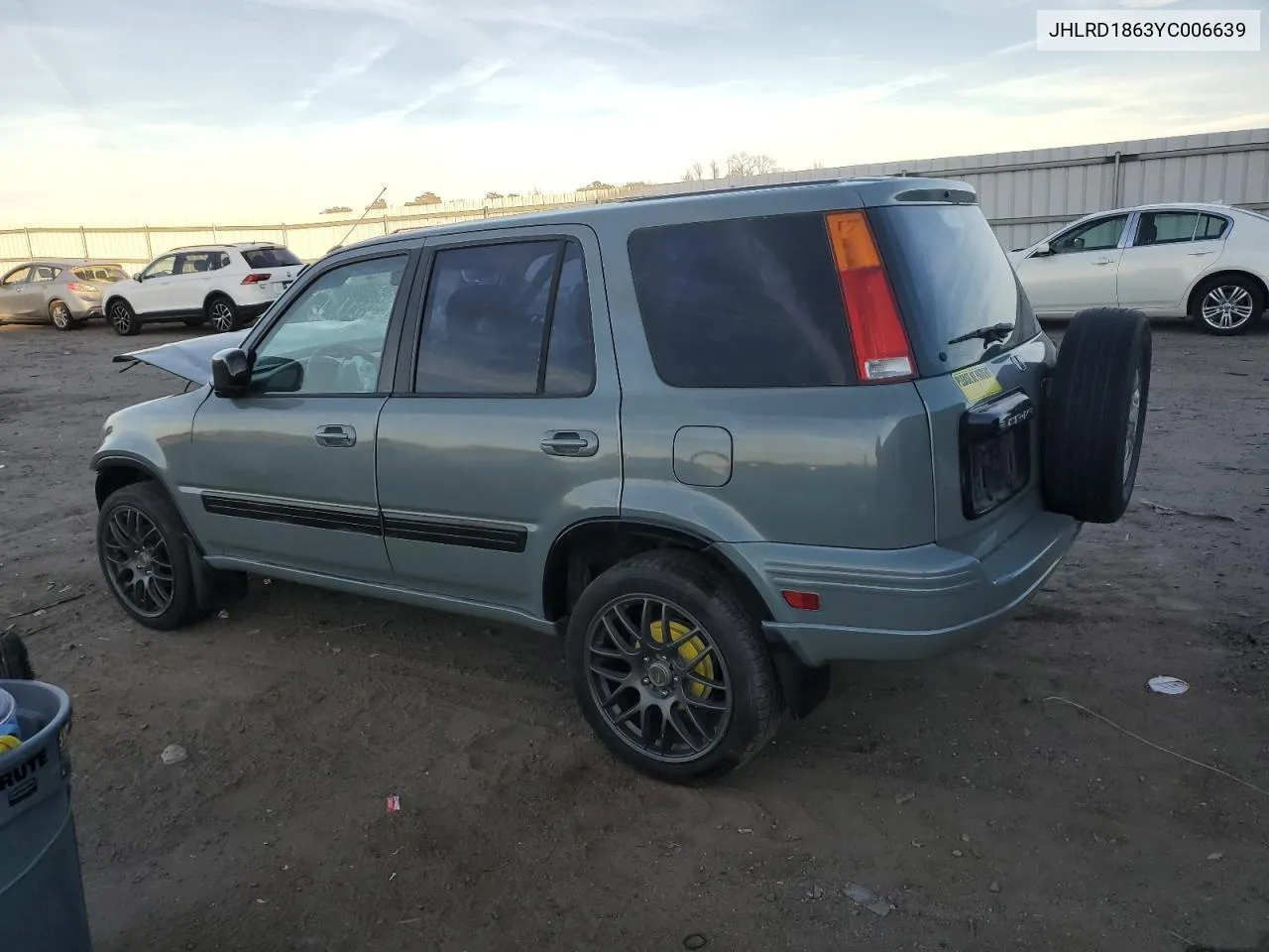 2000 Honda Cr-V Ex VIN: JHLRD1863YC006639 Lot: 80442254