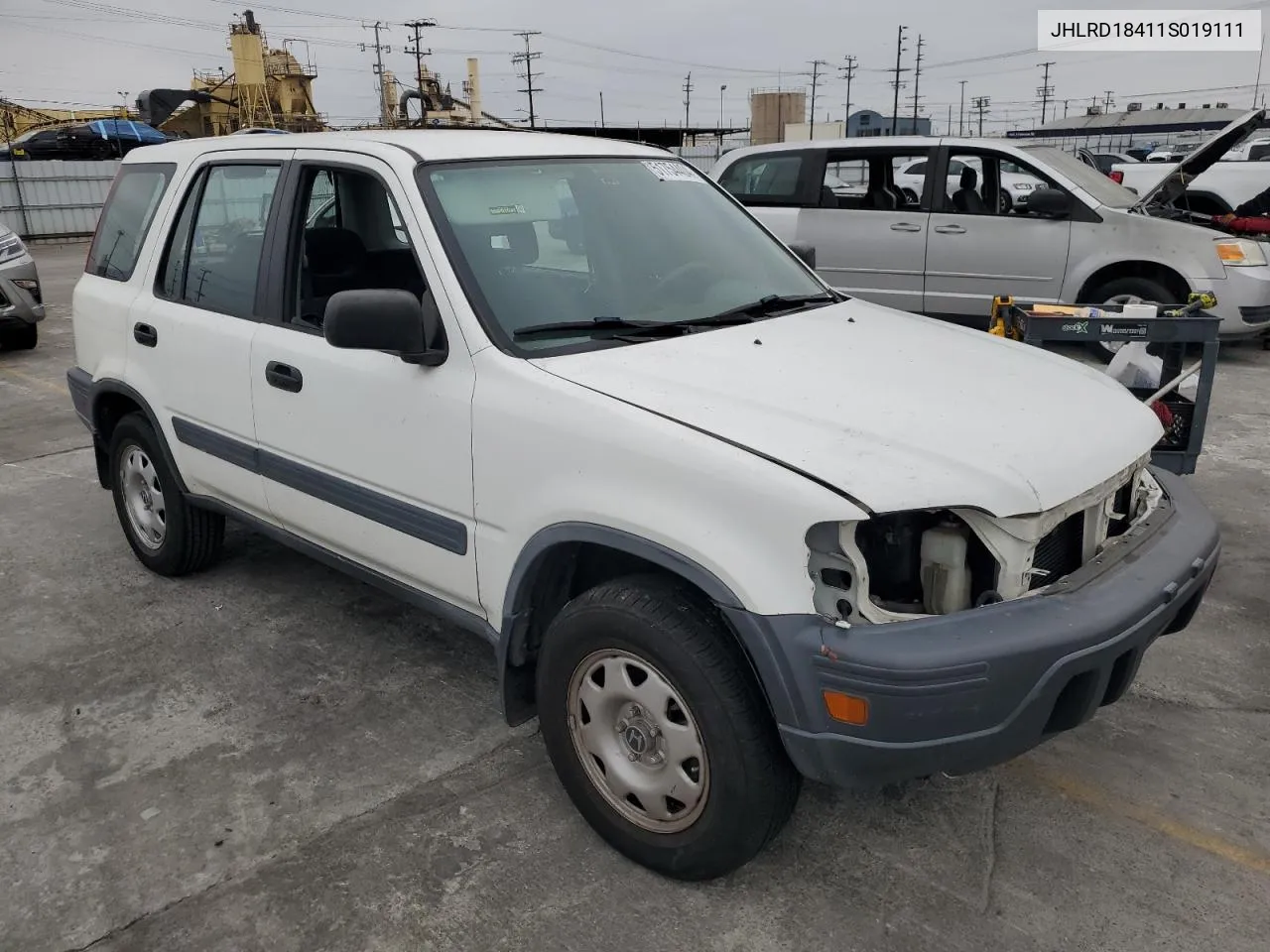 2001 Honda Cr-V Lx VIN: JHLRD18411S019111 Lot: 51754404