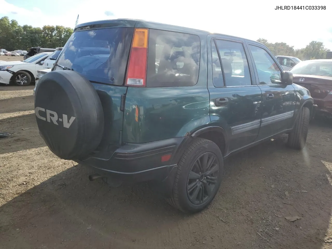 2001 Honda Cr-V Lx VIN: JHLRD18441C033398 Lot: 74118654