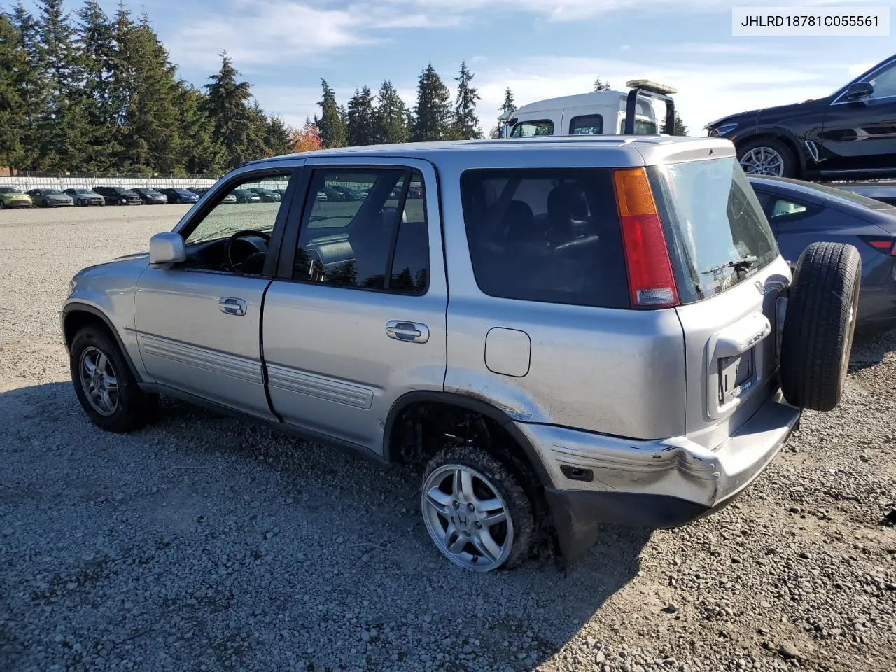 2001 Honda Cr-V Se VIN: JHLRD18781C055561 Lot: 75690554