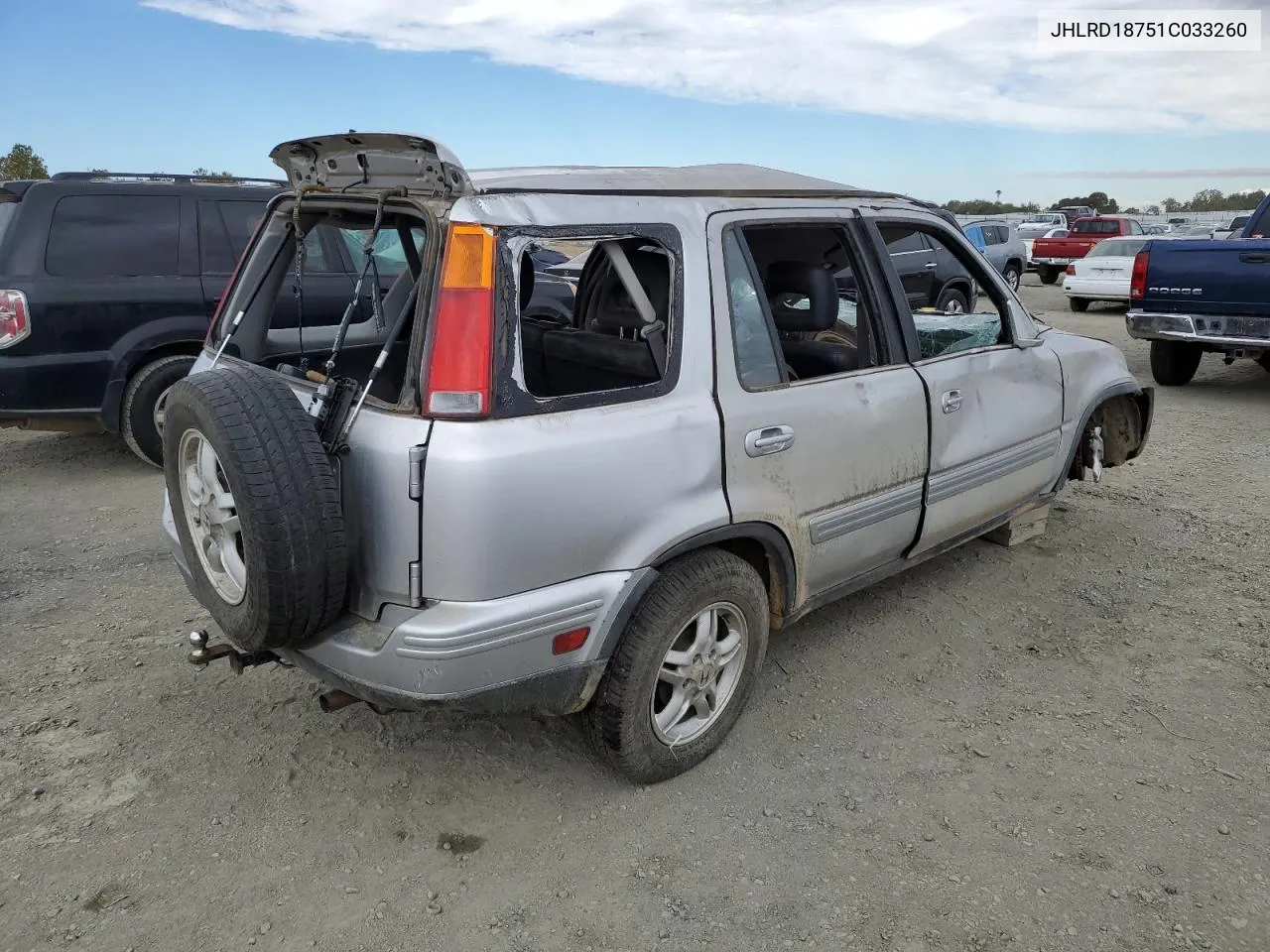 2001 Honda Cr-V Se VIN: JHLRD18751C033260 Lot: 76145264