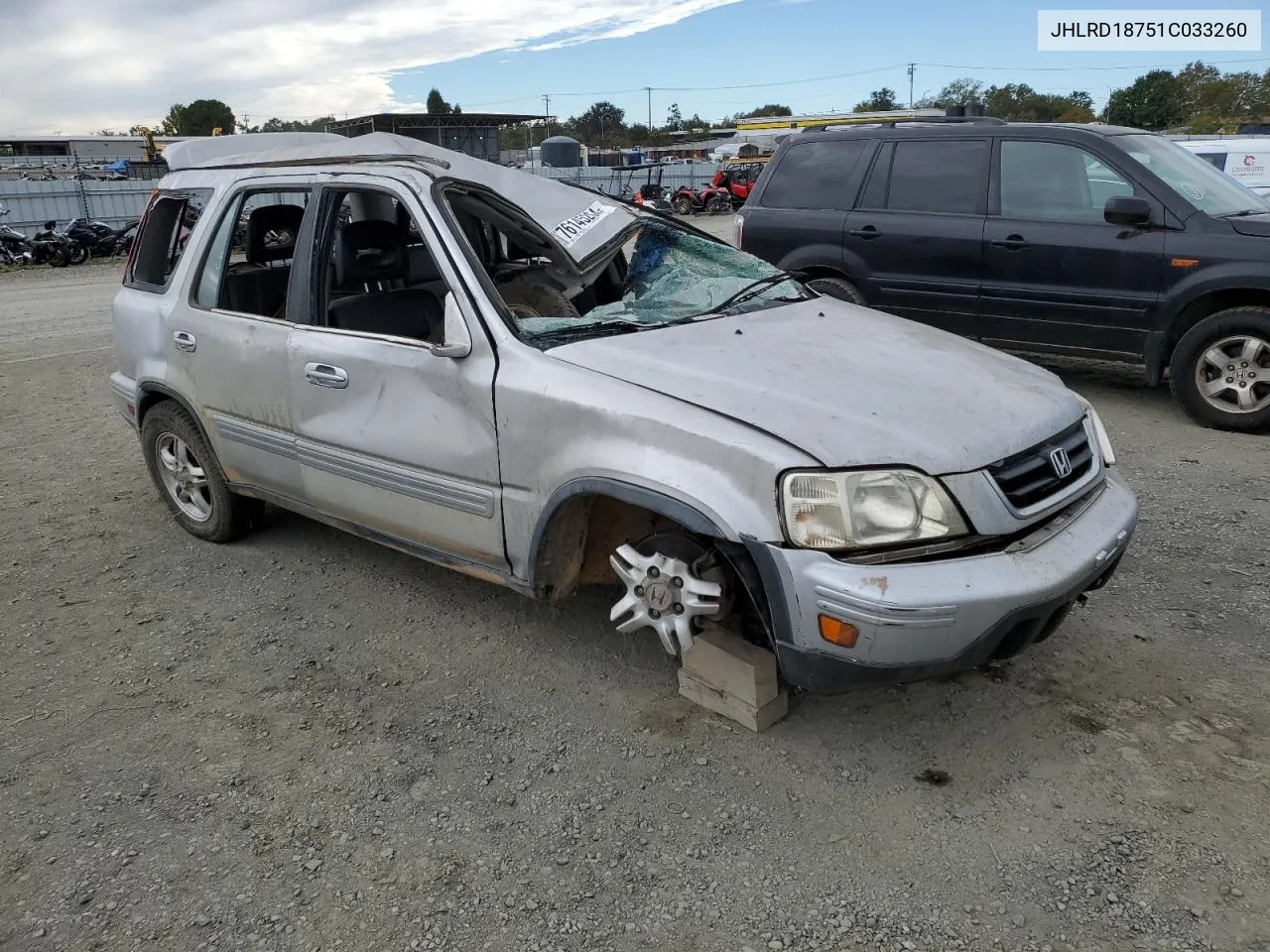 2001 Honda Cr-V Se VIN: JHLRD18751C033260 Lot: 76145264