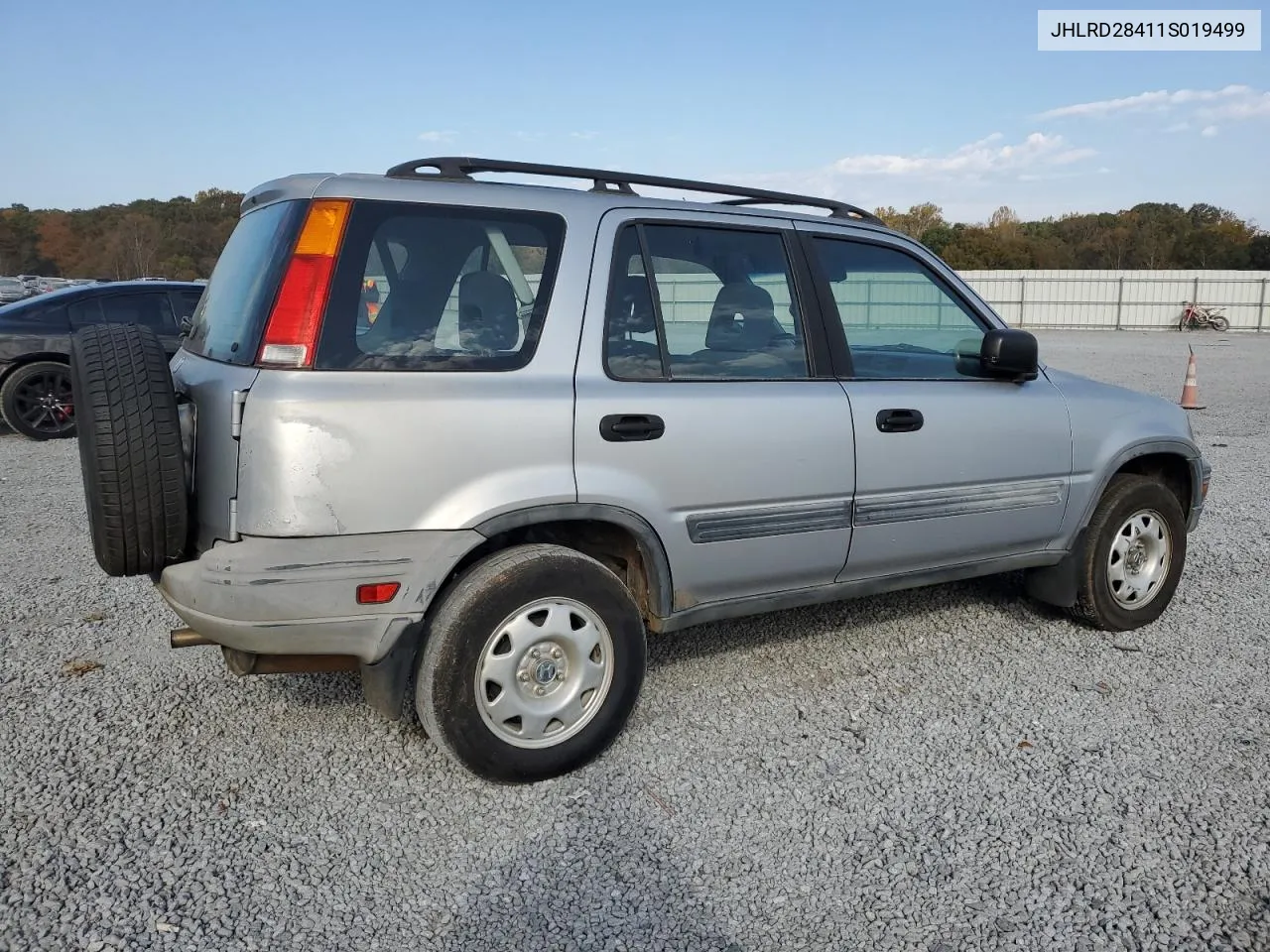 2001 Honda Cr-V Lx VIN: JHLRD28411S019499 Lot: 76683944