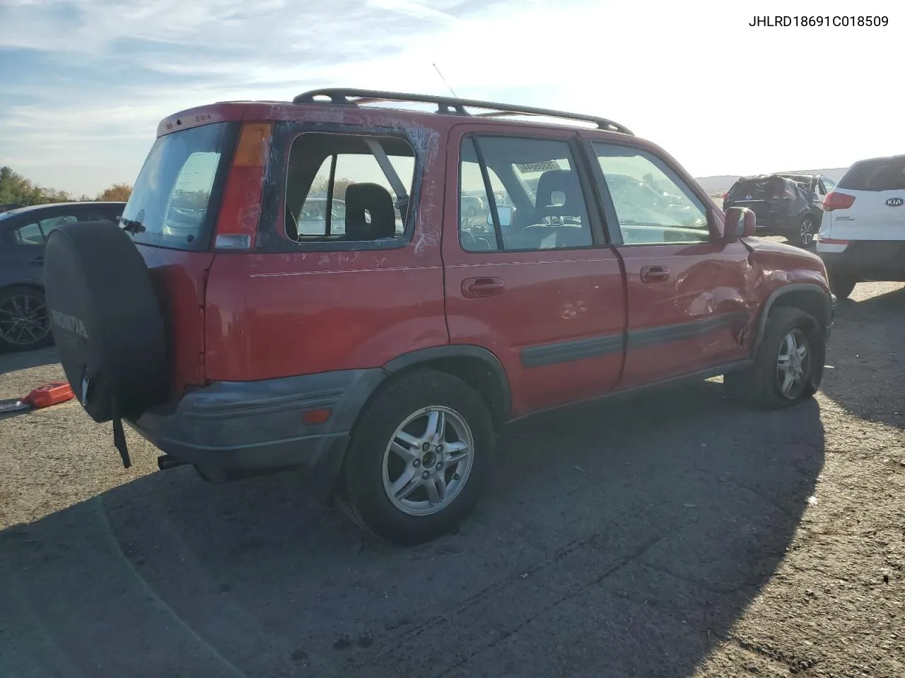 JHLRD18691C018509 2001 Honda Cr-V Ex