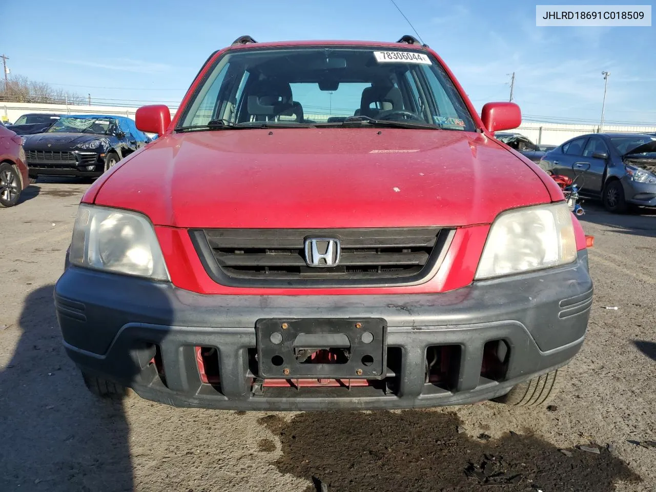 JHLRD18691C018509 2001 Honda Cr-V Ex