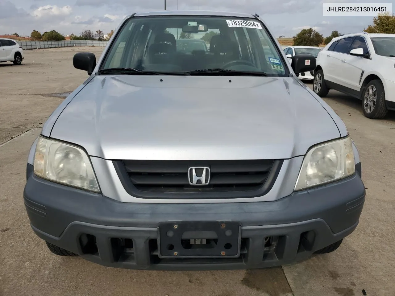 2001 Honda Cr-V Lx VIN: JHLRD28421S016451 Lot: 78329084