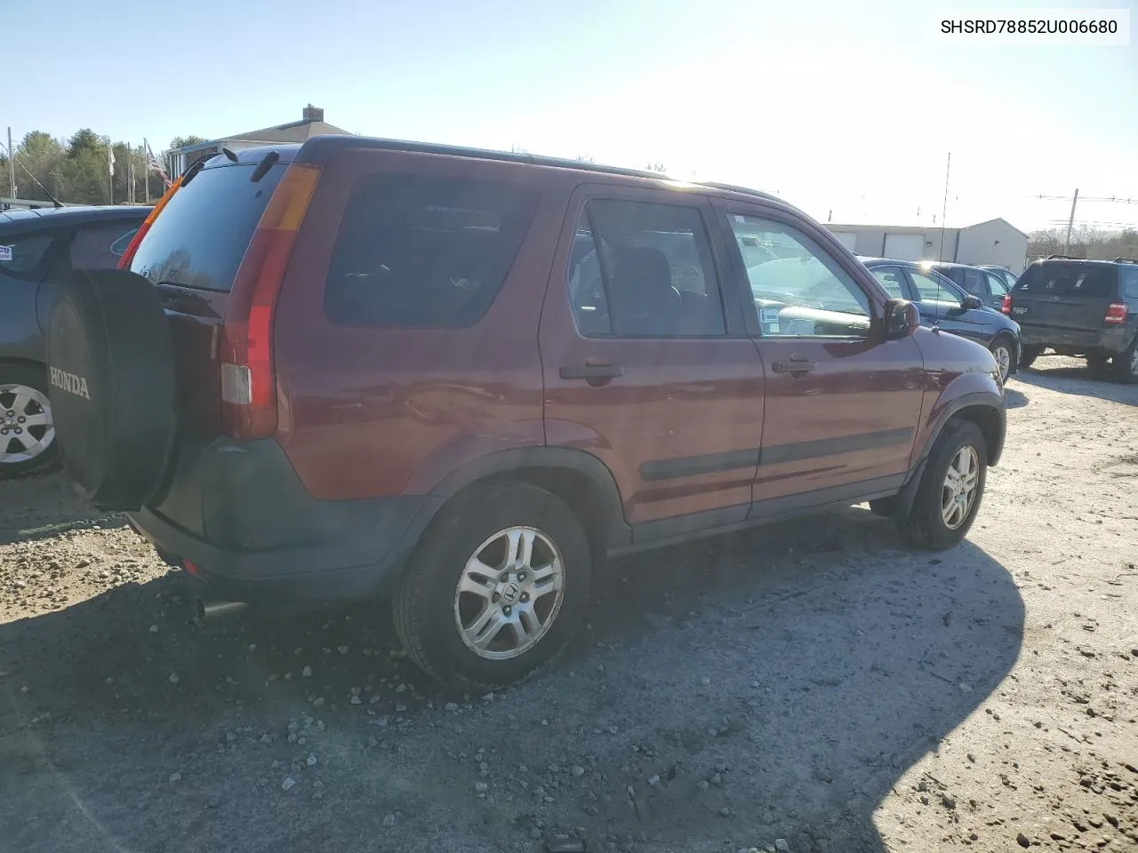 2002 Honda Cr-V Ex VIN: SHSRD78852U006680 Lot: 51815314