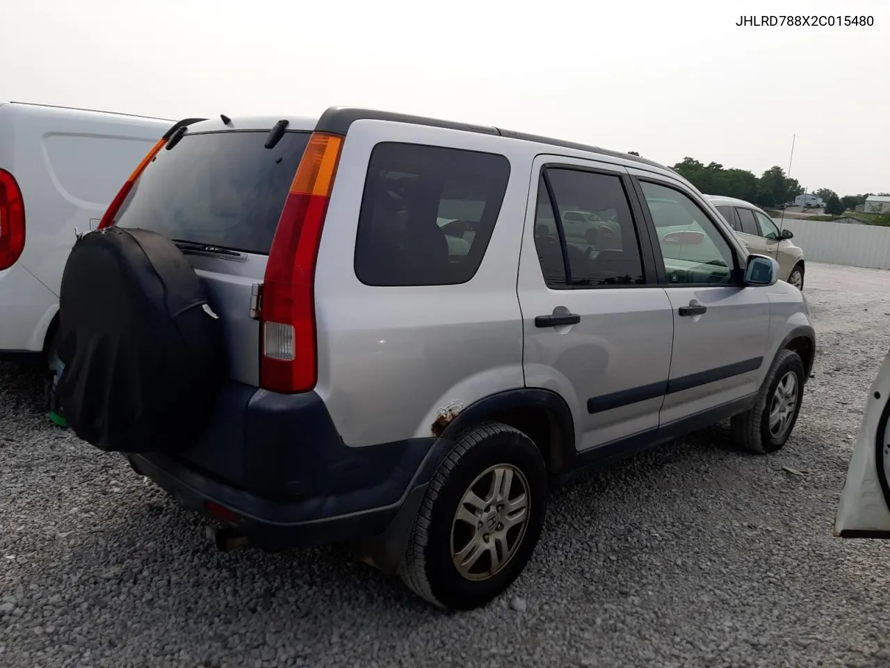 2002 Honda Cr-V Ex VIN: JHLRD788X2C015480 Lot: 64651304