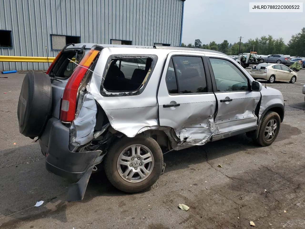 JHLRD78822C000522 2002 Honda Cr-V Ex