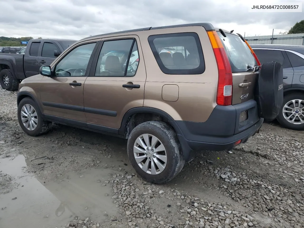 2002 Honda Cr-V Lx VIN: JHLRD68472C008557 Lot: 72604724