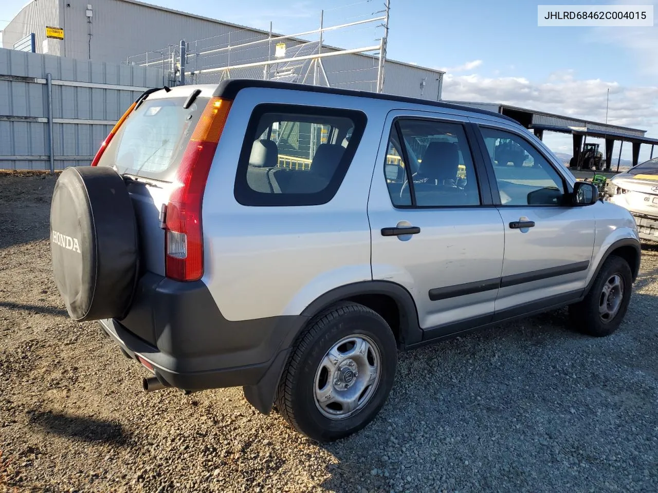 2002 Honda Cr-V Lx VIN: JHLRD68462C004015 Lot: 76075354